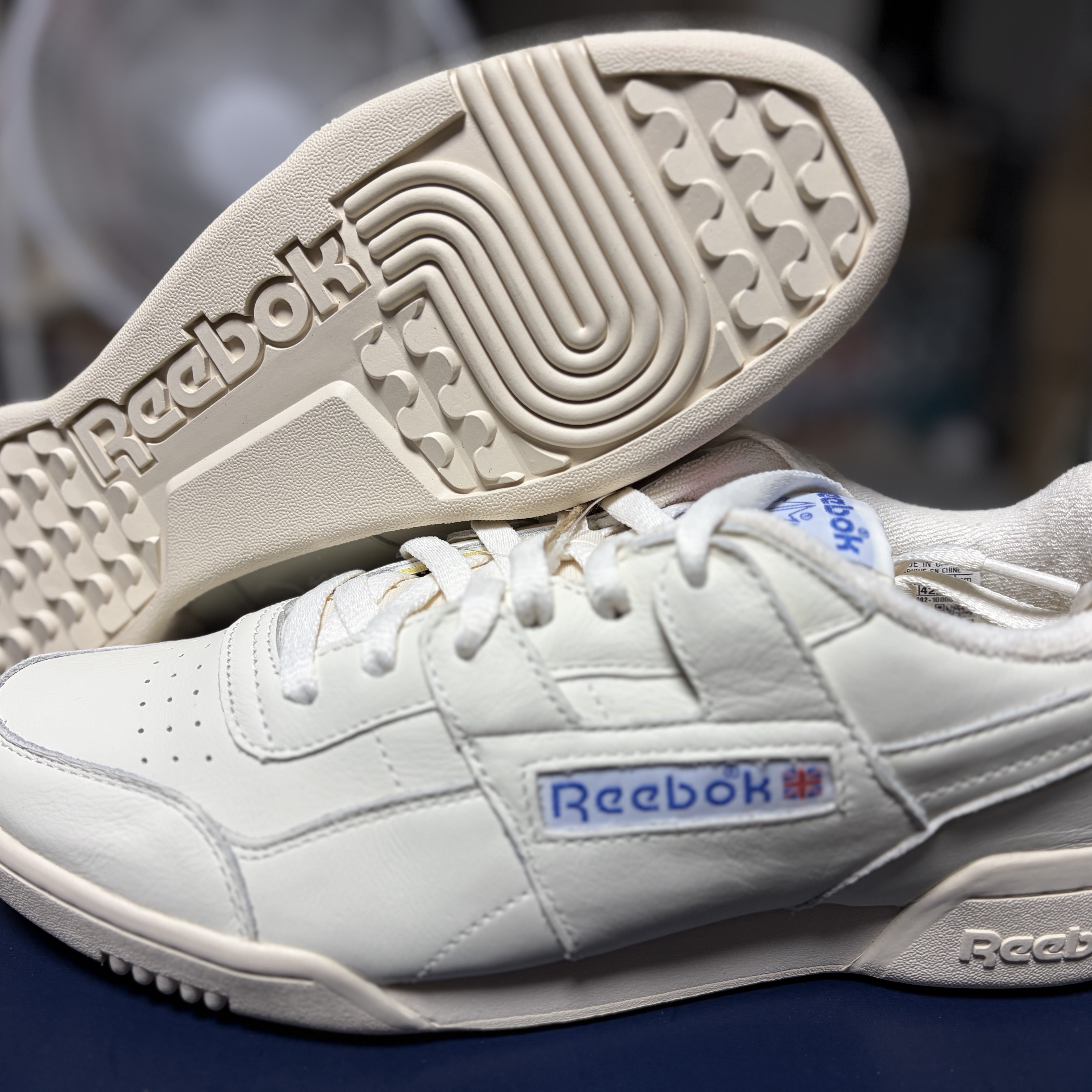 Reebok Workout Plus Vintage Cream 착용 스타일 - 6