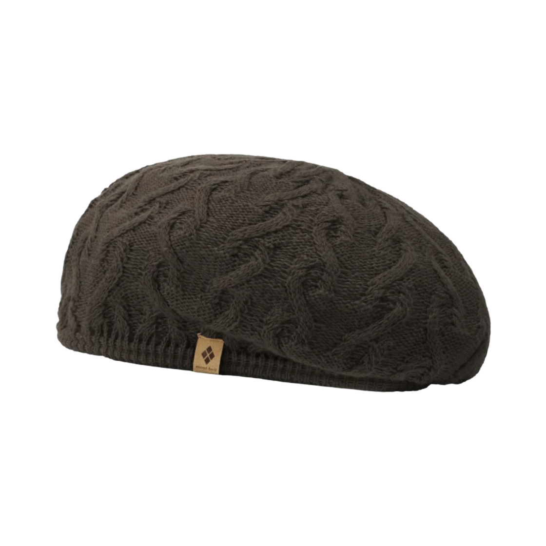1118901 Montbell Knit Beret Dark Gray