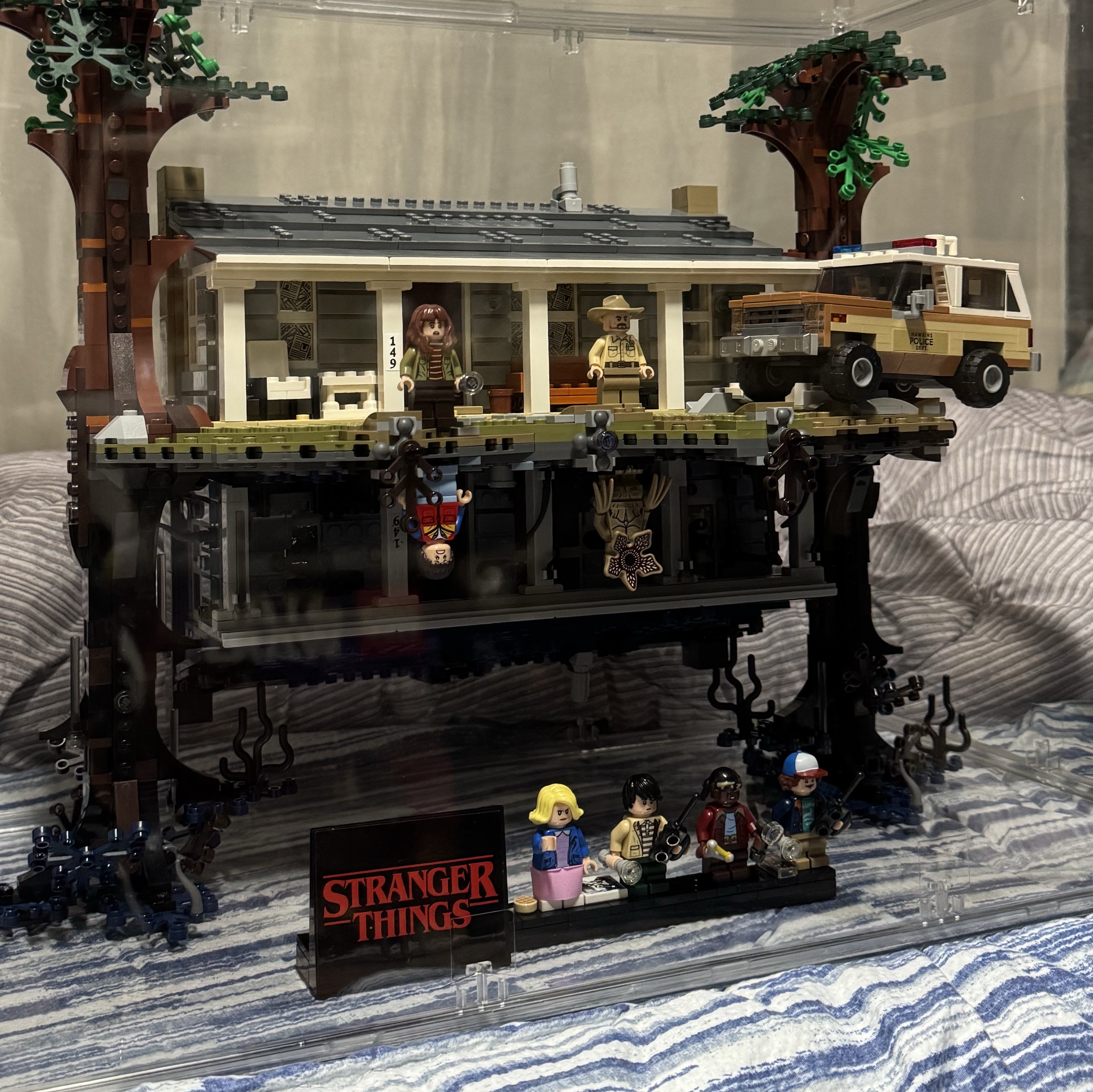 Lego Stranger Things The Upside Down 착용 스타일 - 1