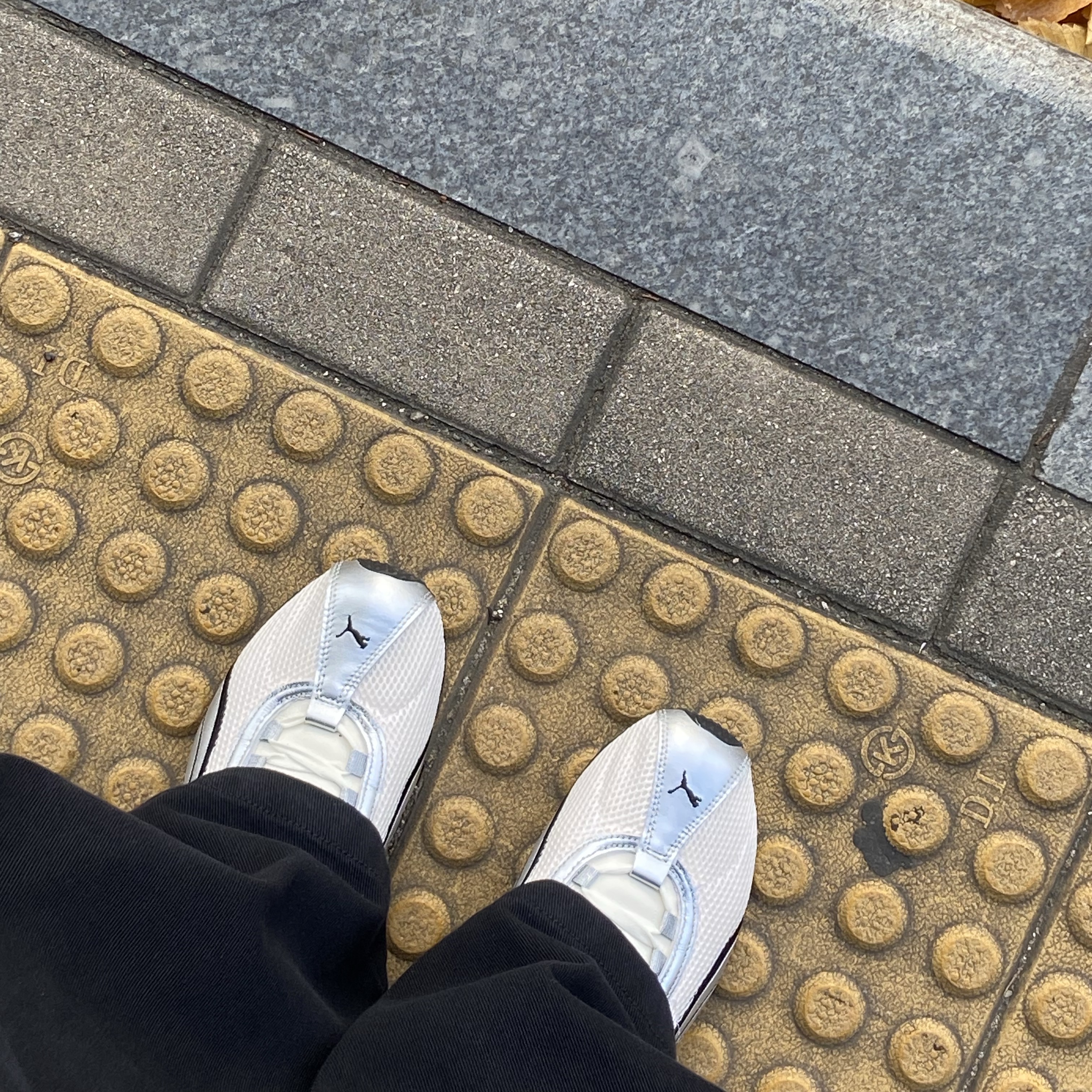 Puma H-street OG Ivory Silver 착용 스타일