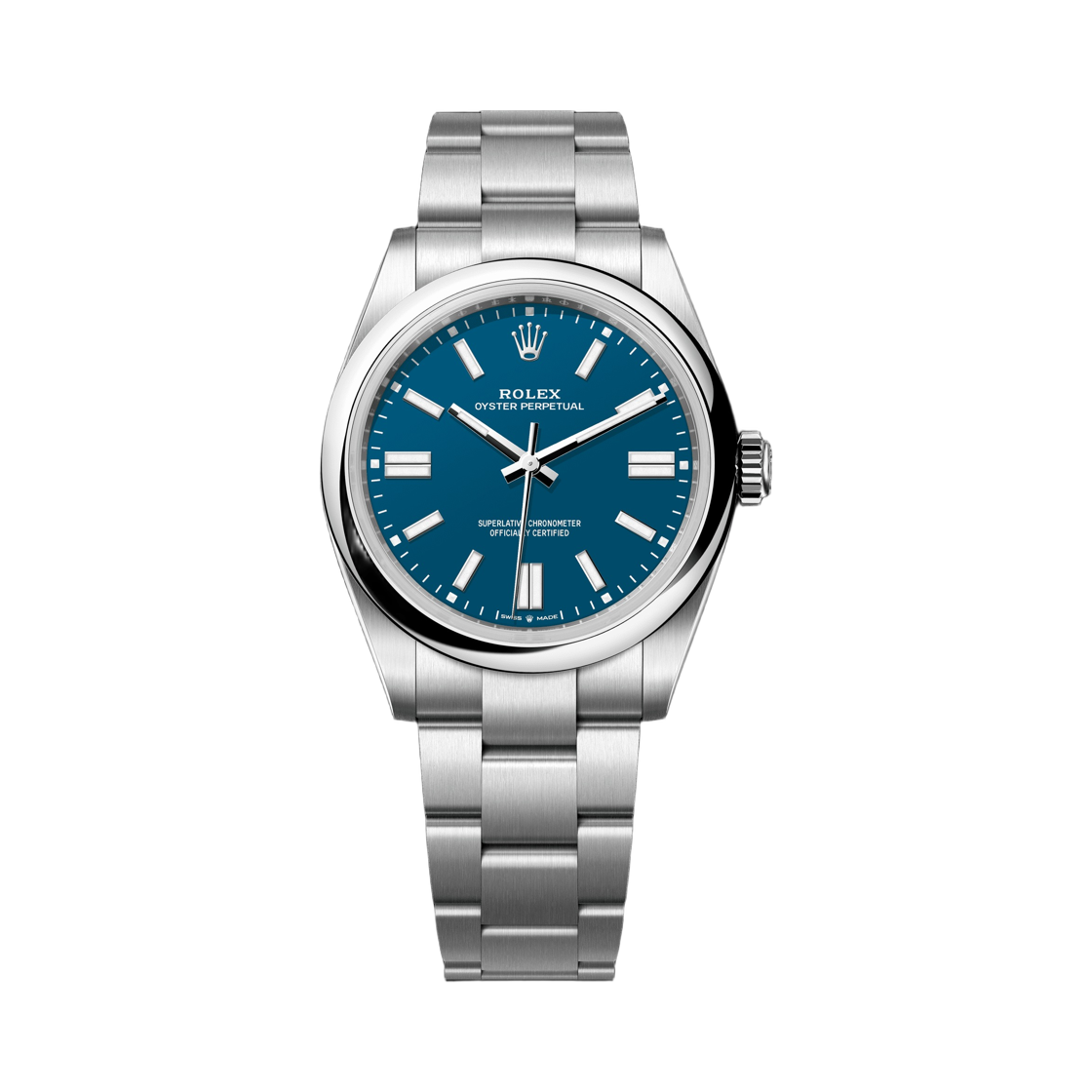 롤렉스 오이스터 퍼페추얼 41mm 134300 메드 블루 오이스터(Rolex Oyster Perpetual 41mm 134300 Med Blue Oyster)