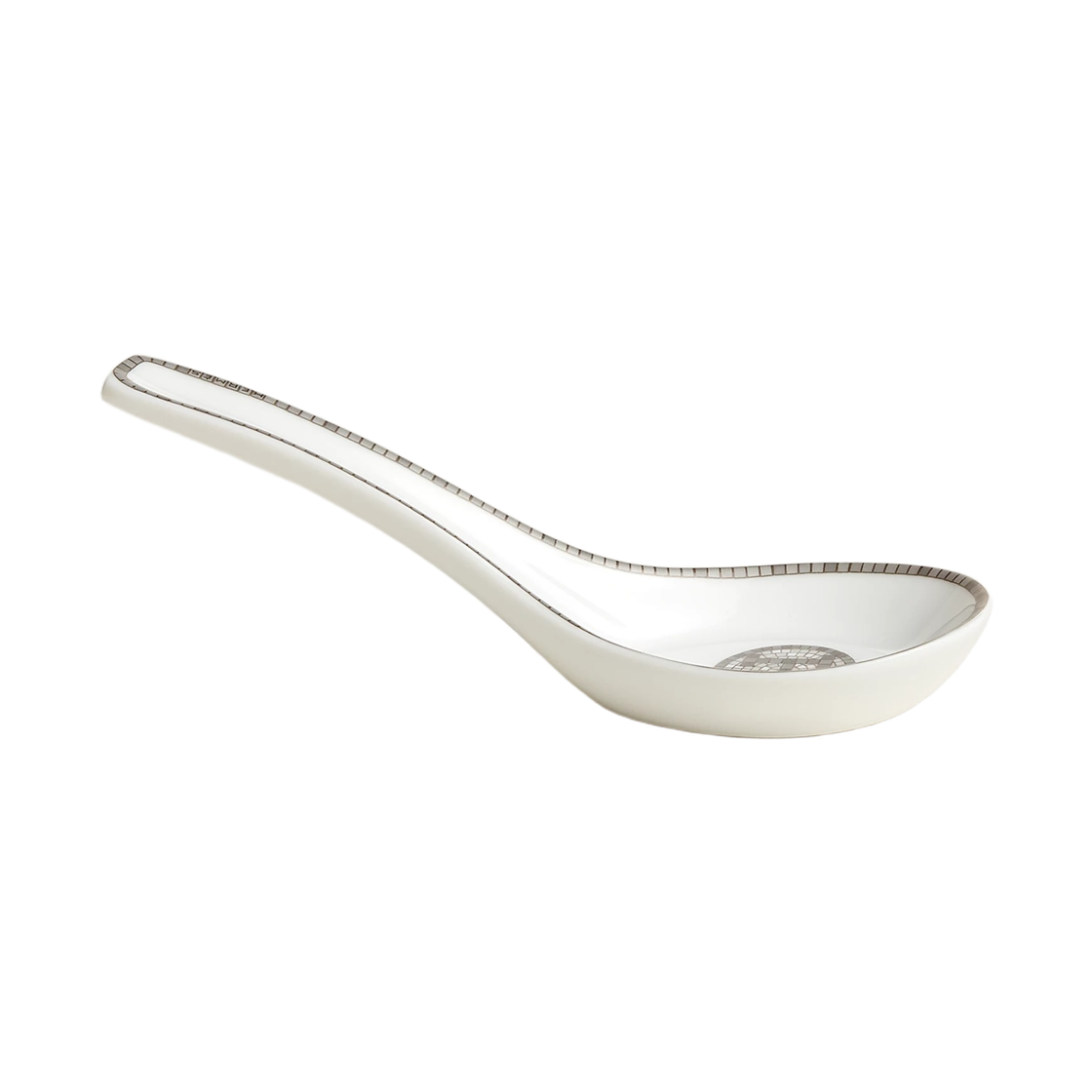 P035088P Hermes Mosaique Au 24 Platinum Soup Spoon Sans Coloris