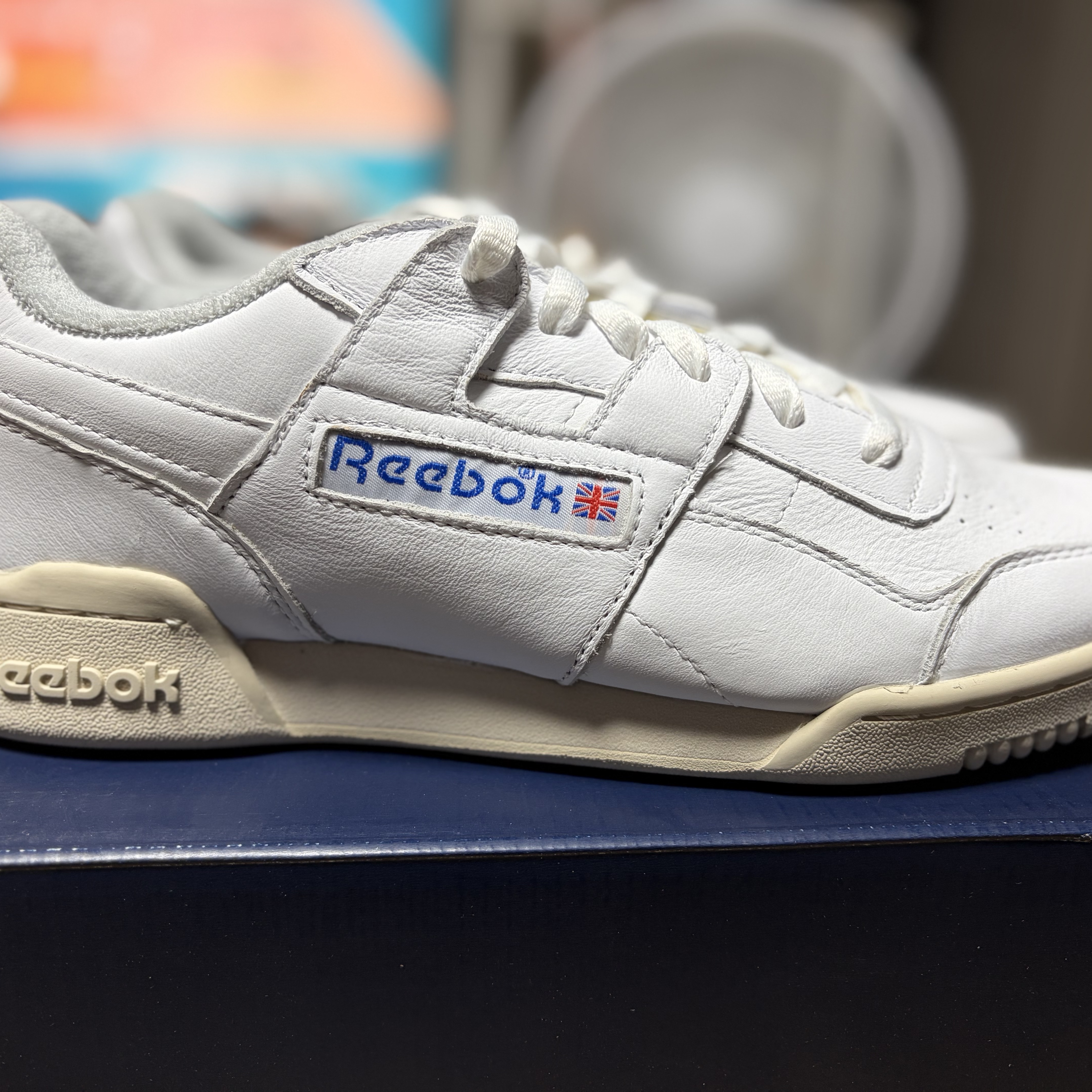Reebok Workout Plus Vintage White Cream 착용 스타일 - 3