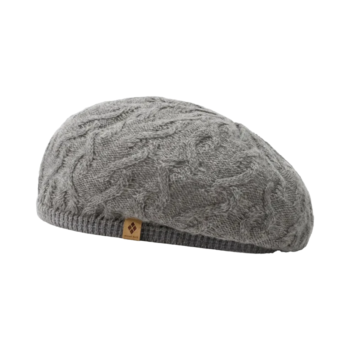 1118901 Montbell Knit Beret Gray
