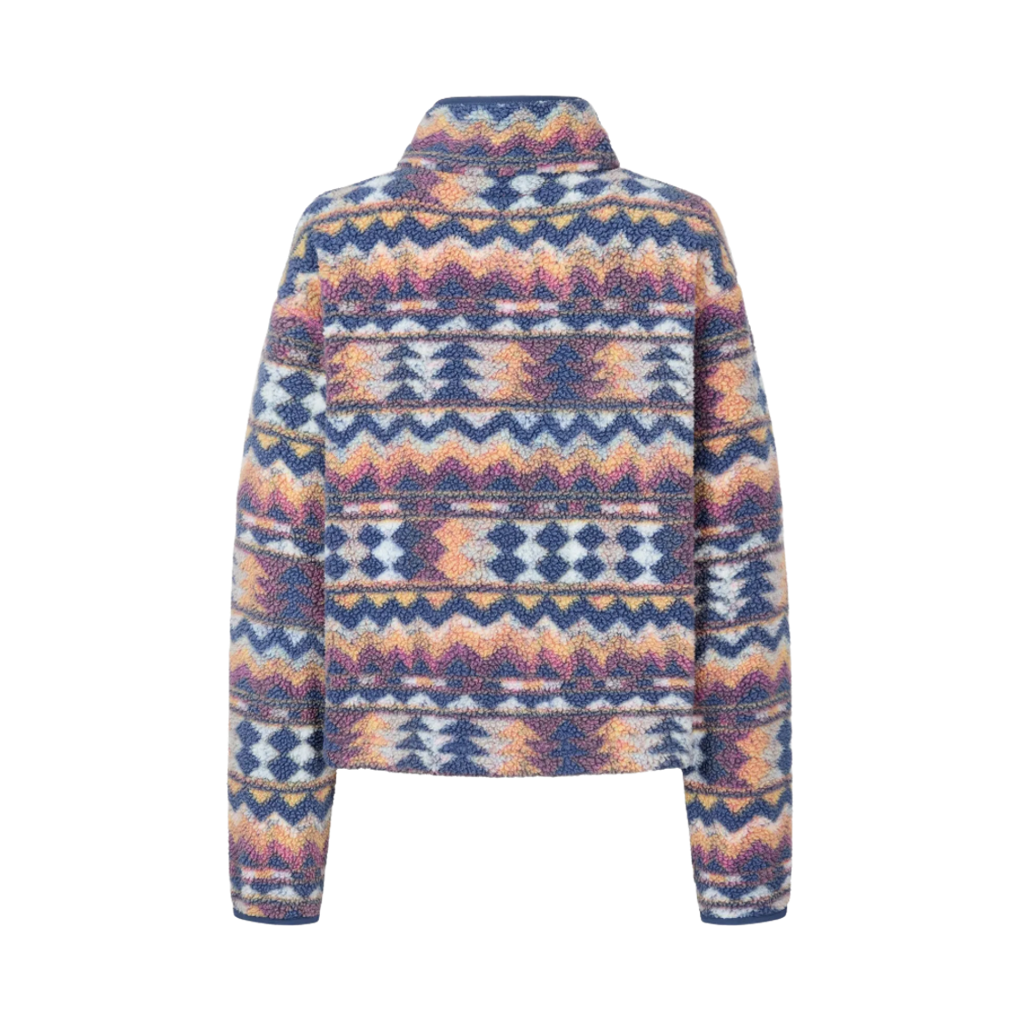 (W) 컬럼비아 헬베시아 II 프린티드 하프 스냅 플리스 풀오버 씨 솔트 볼더((W) Columbia Helvetia II Printed Half Snap Fleece Pullover Sea Salt Boulder) - 2