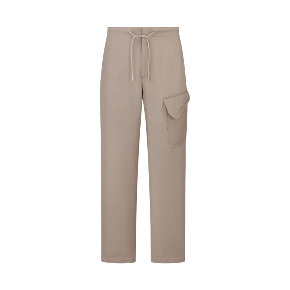 디올 새들 포켓 버진 울 블렌드 개버딘 카고 팬츠 브라운(Dior Saddle Pocket Virgin Wool Blend Gabardine Cargo Pants Brown) - 1