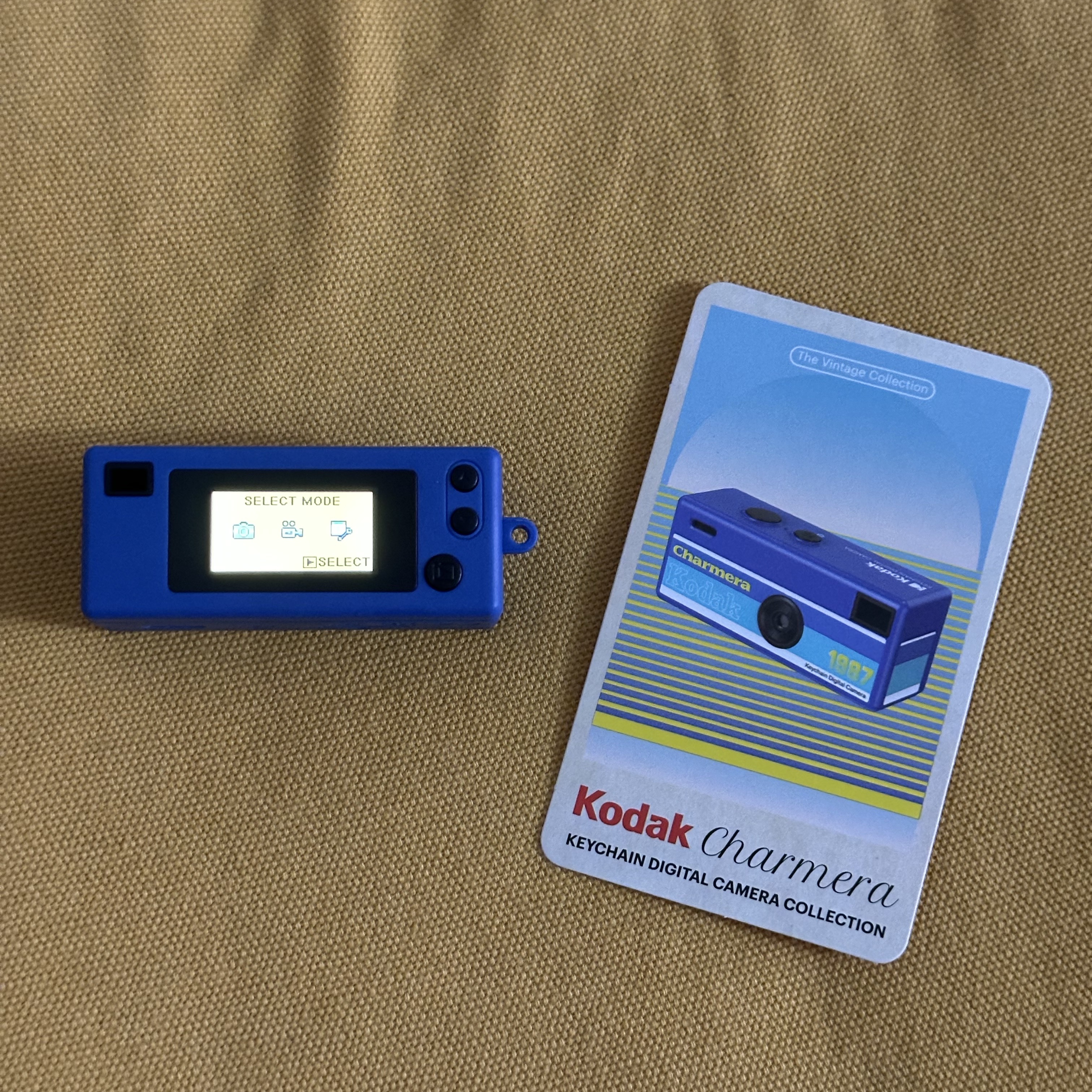 Kodak Charmera Key Chain Film Camera Sealed Case (1 Blind Box) 착용 스타일 - 2
