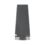 Acne Studios Wool Fringe Muffler Grey Melange