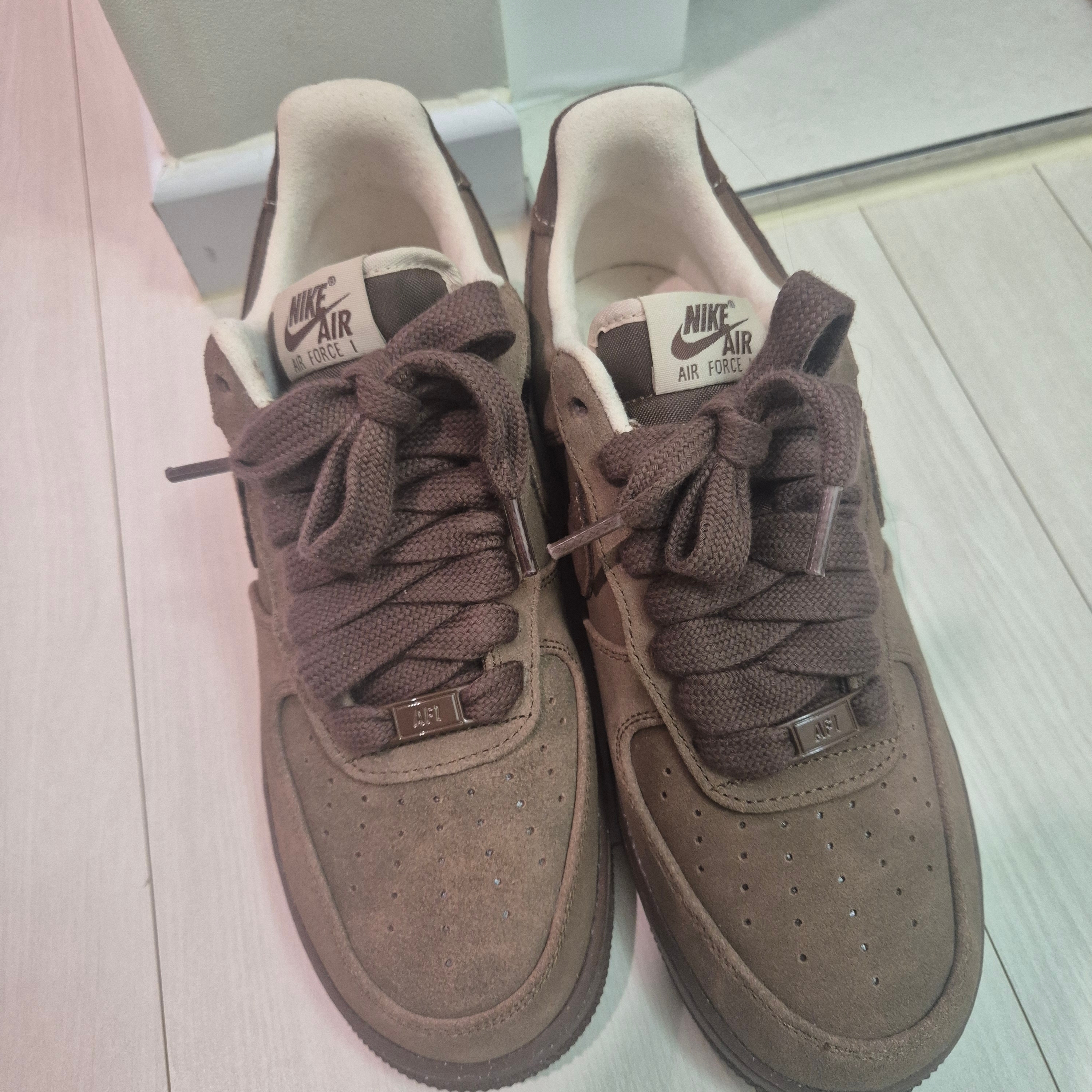 (W) Nike Air Force 1 '07 Cacao Wow 착용 스타일