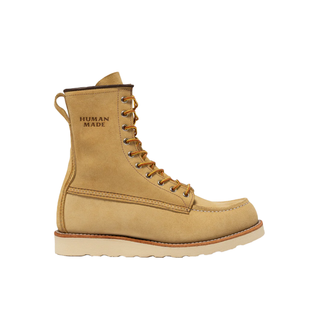 레드윙 x 휴먼 메이드 8인치 목 베이지(Red Wing x Human Made 8 inch Moc Beige)