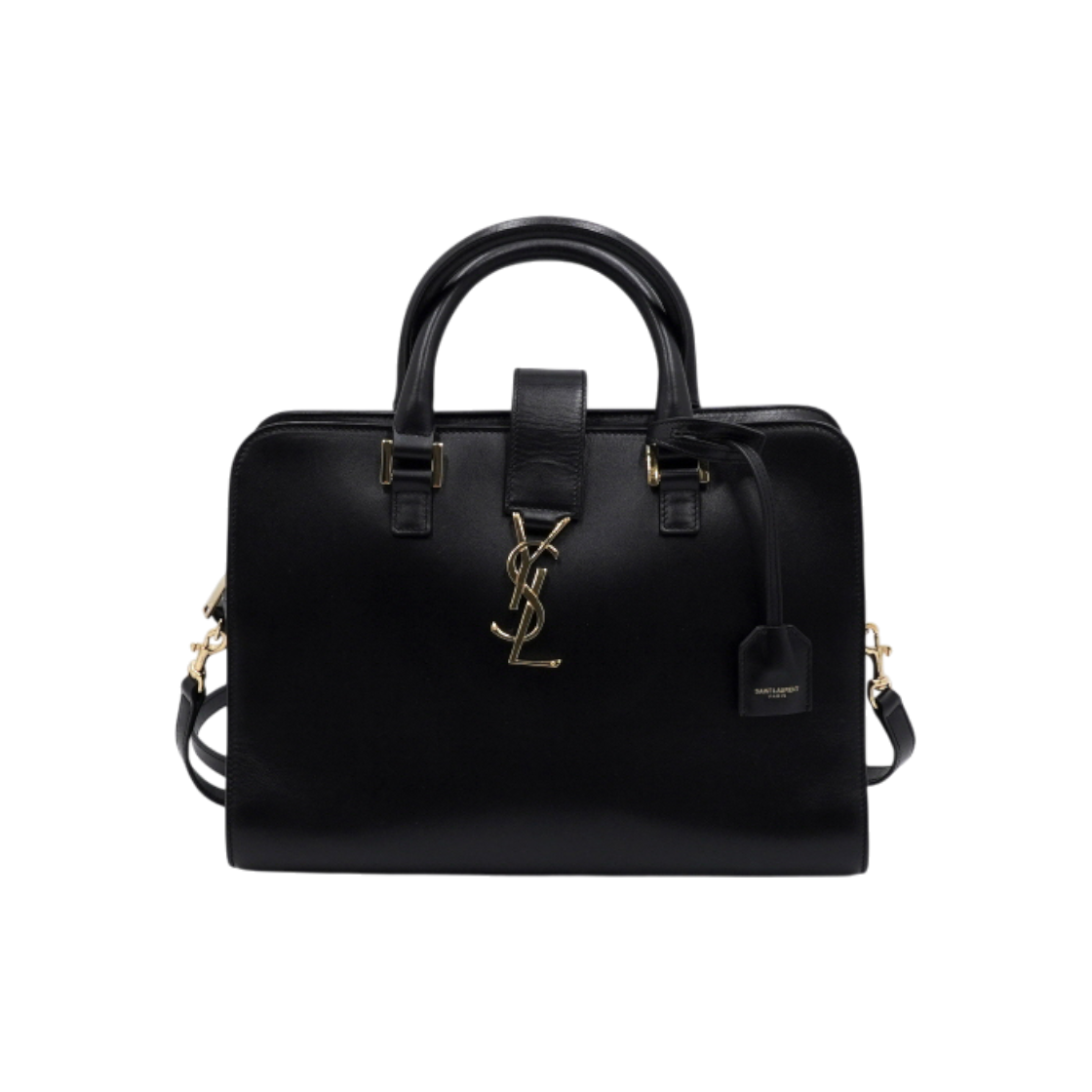 ITNLEKQCBK2P Saint Laurent Monogram Cabas Small Tote & Shoulder Bag