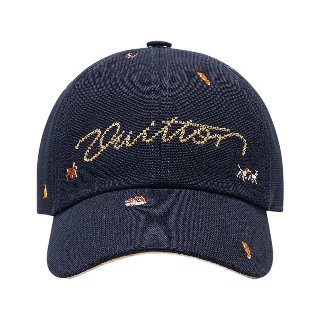 M5336L Louis Vuitton Animal Blason Cap Navy