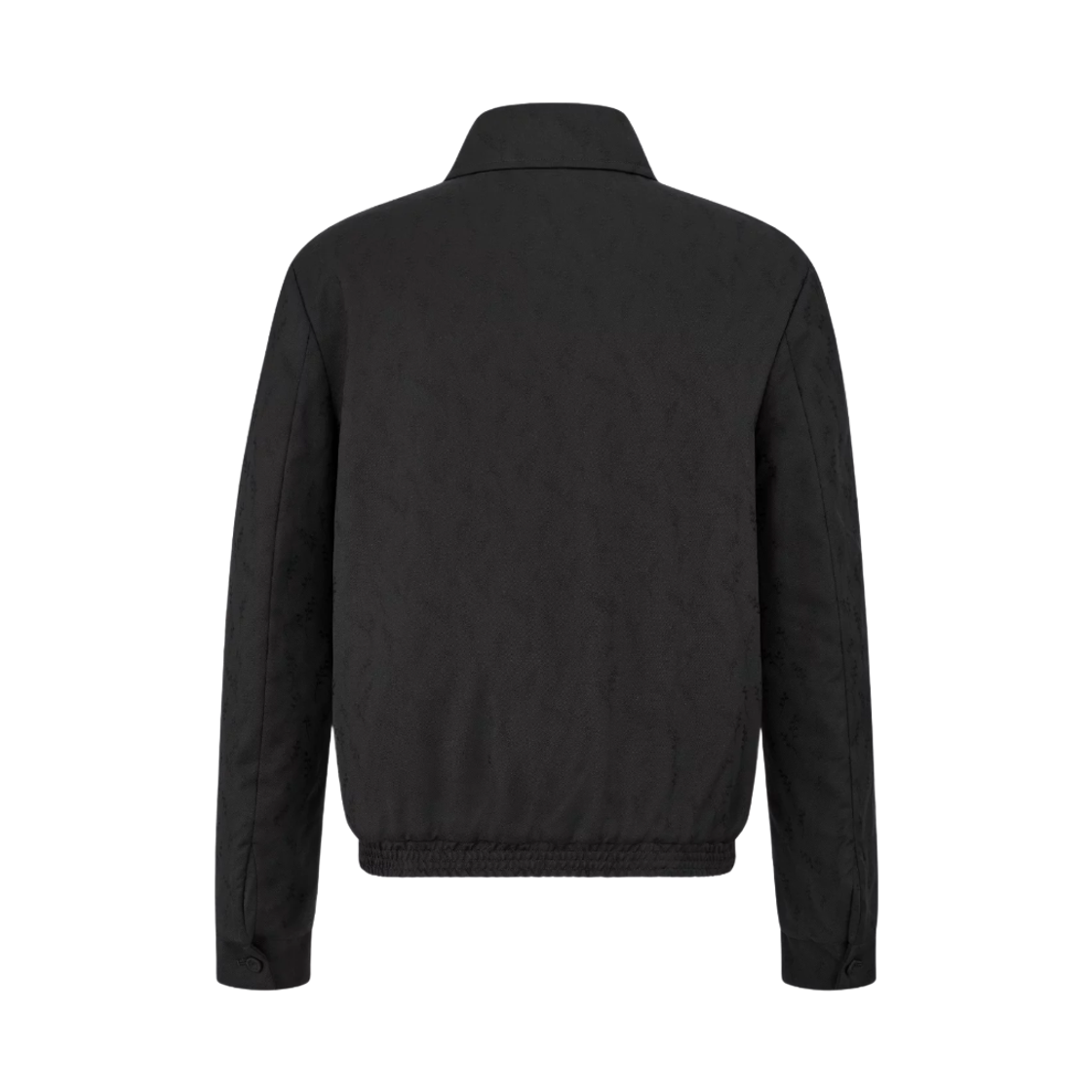 디올 릴리 오브 더 밸리 자카드 울 모헤어 리버서블 지퍼 자켓 블랙(Dior Wool Mohair Reversible Zipped Jacket with Lily of The Valley Jacquard Black) - 2