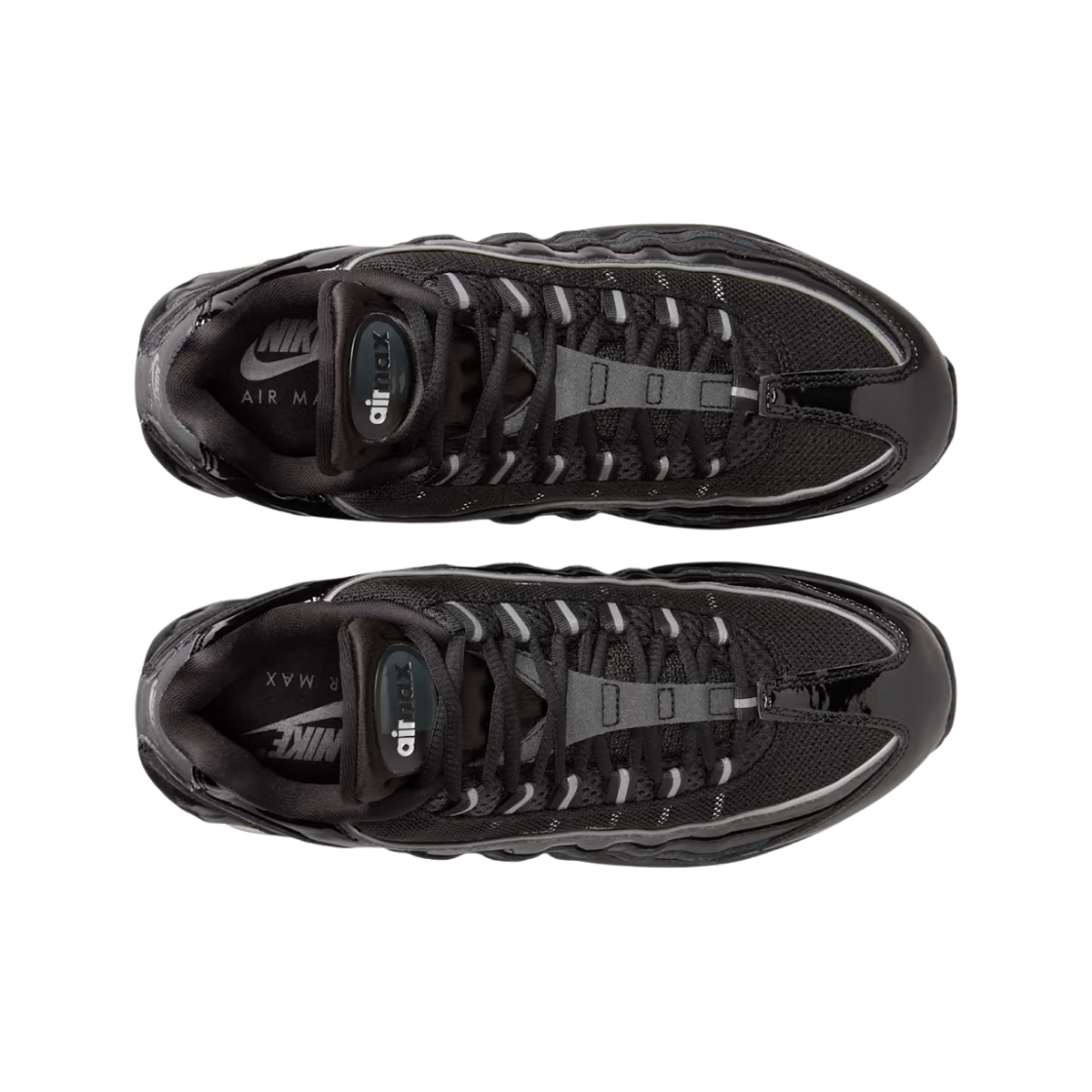 (W) 나이키 에어맥스 95 빅 버블 블랙 리플렉트 실버((W) Nike Air Max 95 Big Bubble Black Reflect Silver) - 2
