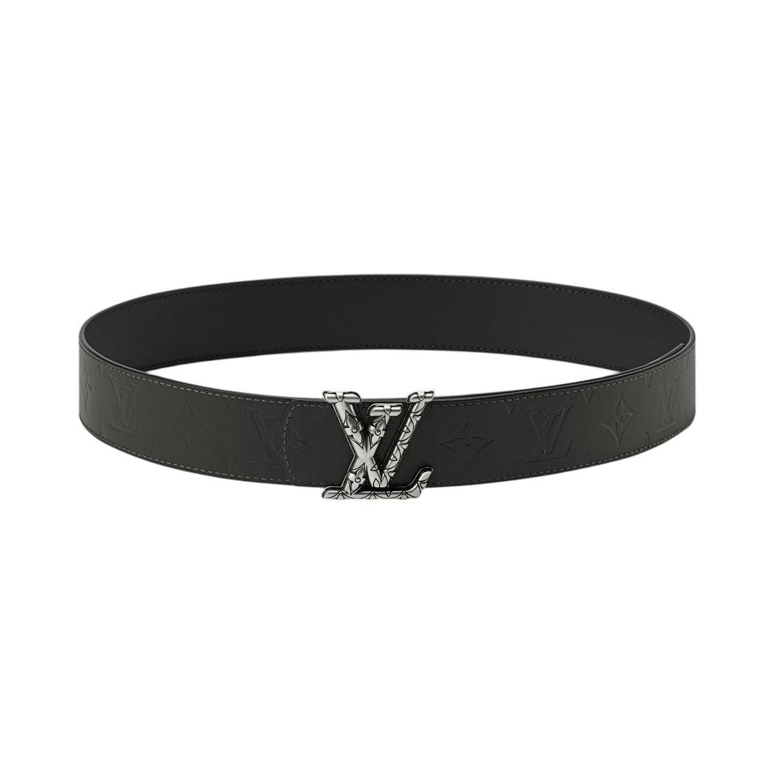 M4408U Louis Vuitton LV Dimension Drift 40mm Reversible Belt Black Khaki
