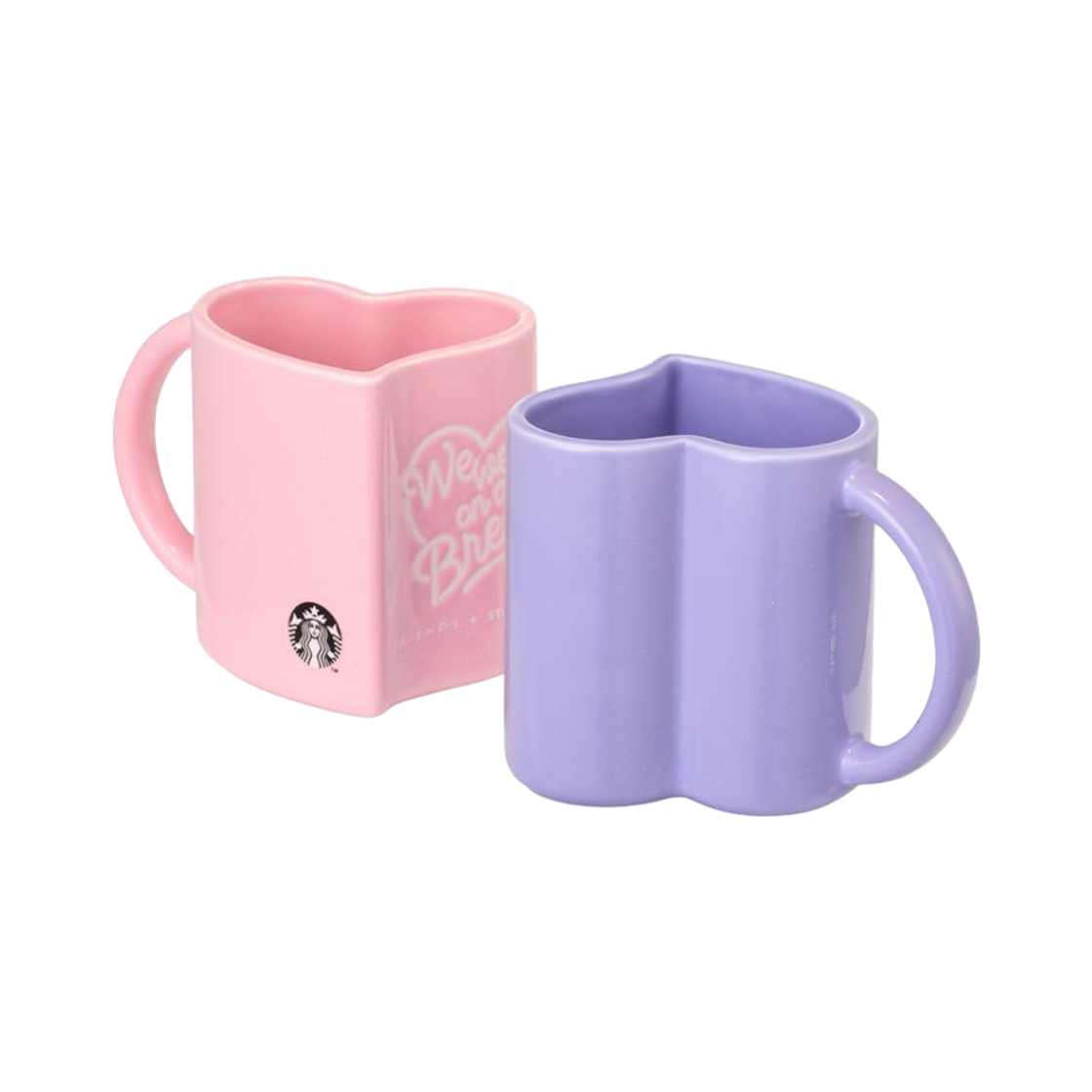 스타벅스 x 프렌즈 하트 머그 355ml (2개 세트)(Starbucks x Friends Heart Mug 355ml (Set of 2)) - 1