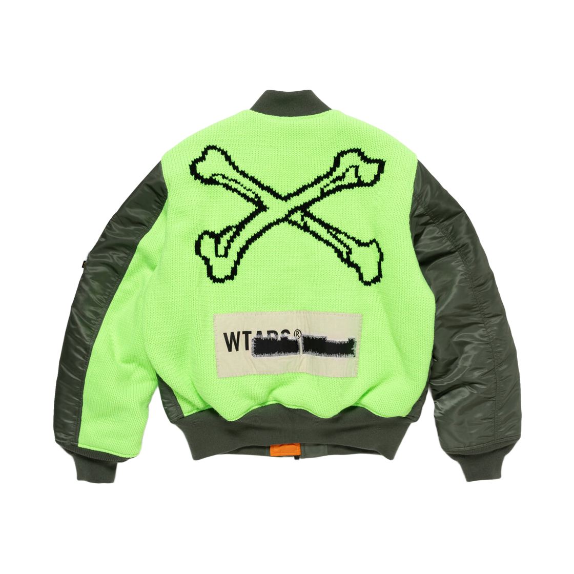 더블탭스 x 알파 인더스트리 MA-1 자켓 올리브 드랩(WTAPS x Alpha Industries MA-1 Jacket Olive Drab)