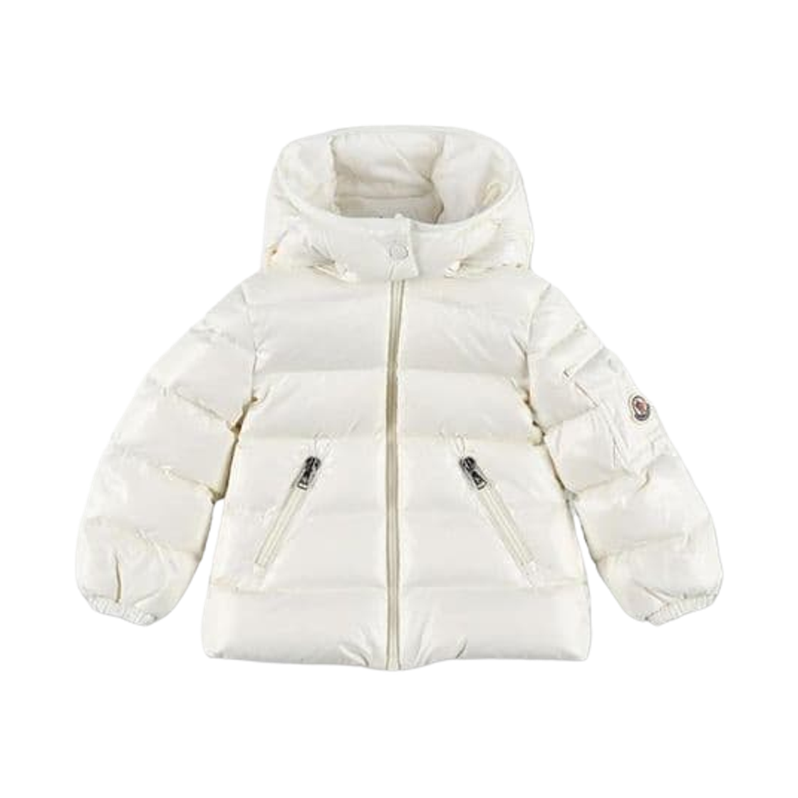 (키즈) 몽클레르 베이디 후드 다운 자켓 화이트 - 25FW((Kids) Moncler Bady Hooded Down Jacket White - 25FW) - 1