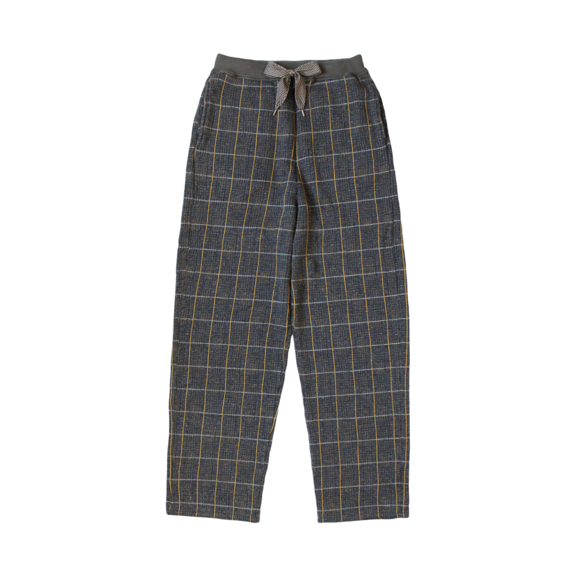 캐피탈 트위드 플리스 스웨트팬츠 그레이 옐로우(Kapital Tweed Fleece Sweatpants Gray Yellow) - 1