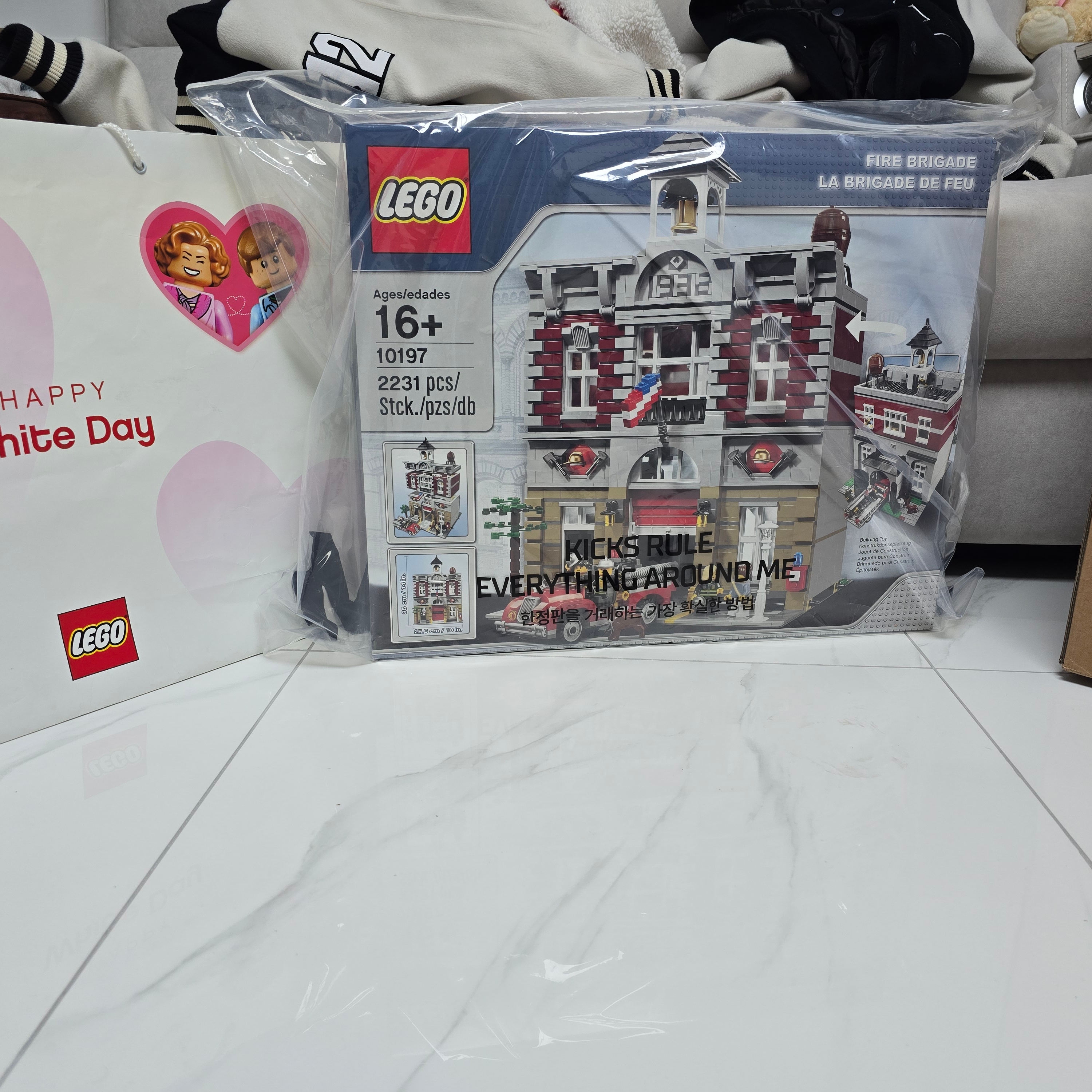 Lego Fire Brigade 착용 스타일