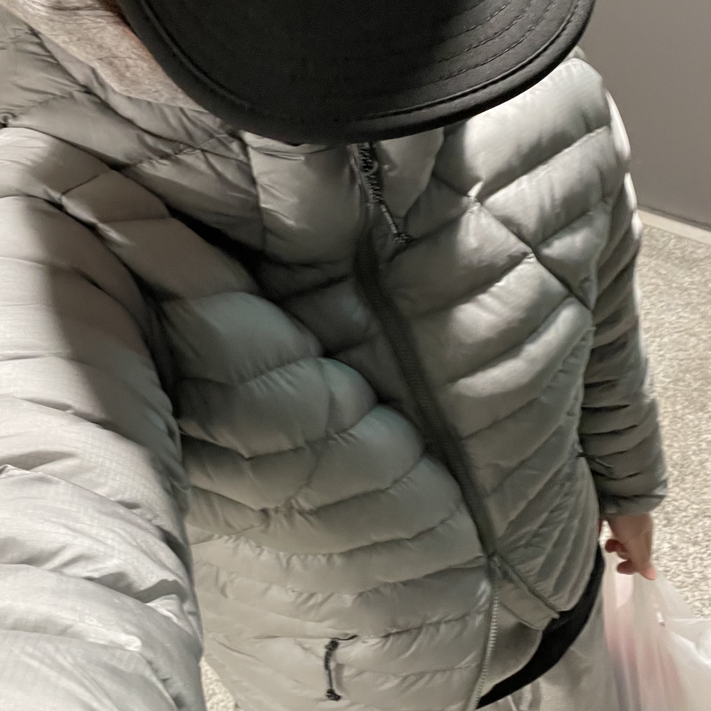 The North Face Ventus On Jacket Silver 착용 스타일 - 1