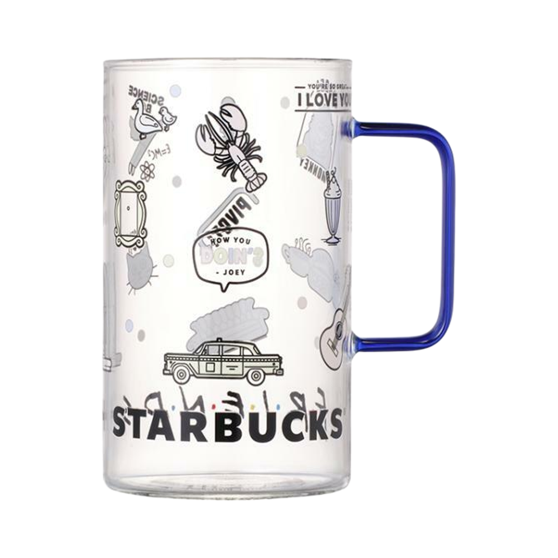 스타벅스 x 프렌즈 시온 글라스 503ml(Starbucks x Friends Xion Glass 503ml) - 1