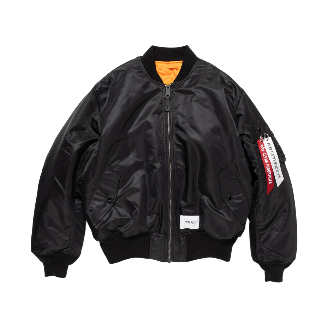 더블탭스 x 알파 인더스트리 MA-1 자켓 블랙(WTAPS x Alpha Industries MA-1 Jacket Black) - 2