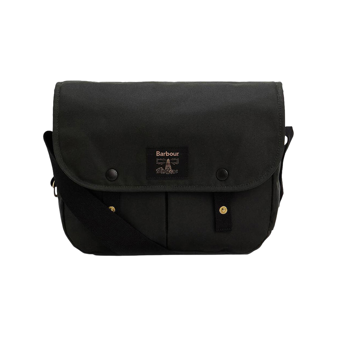 UBA0749SG91 Barbour Field Waxed Riever Crossbody Bag Sage