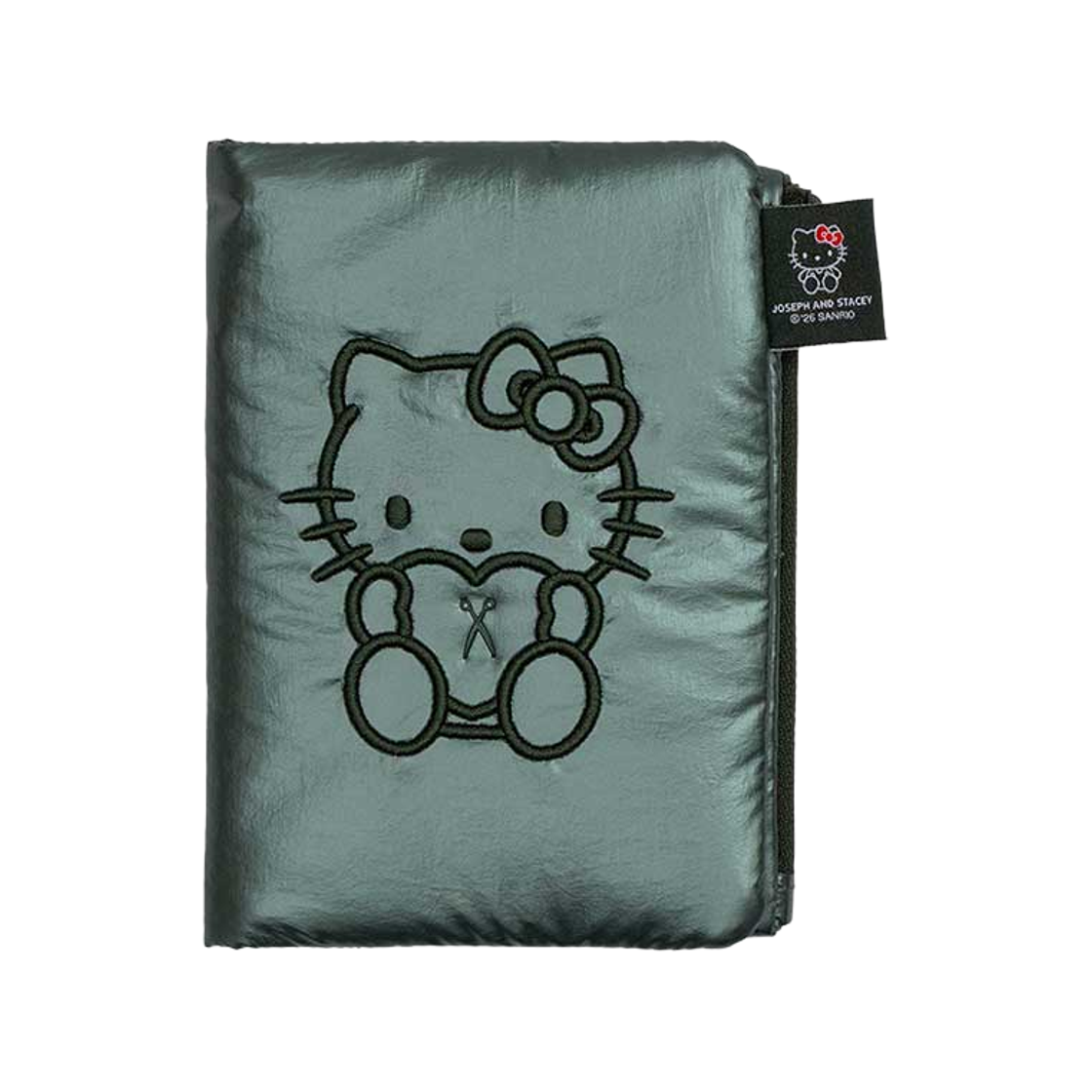 조셉앤스테이시 슬릭 트래블 월렛 헬로 키티 그린(Joseph&Stacey Sleek Travel Wallet Hello Kitty Green)