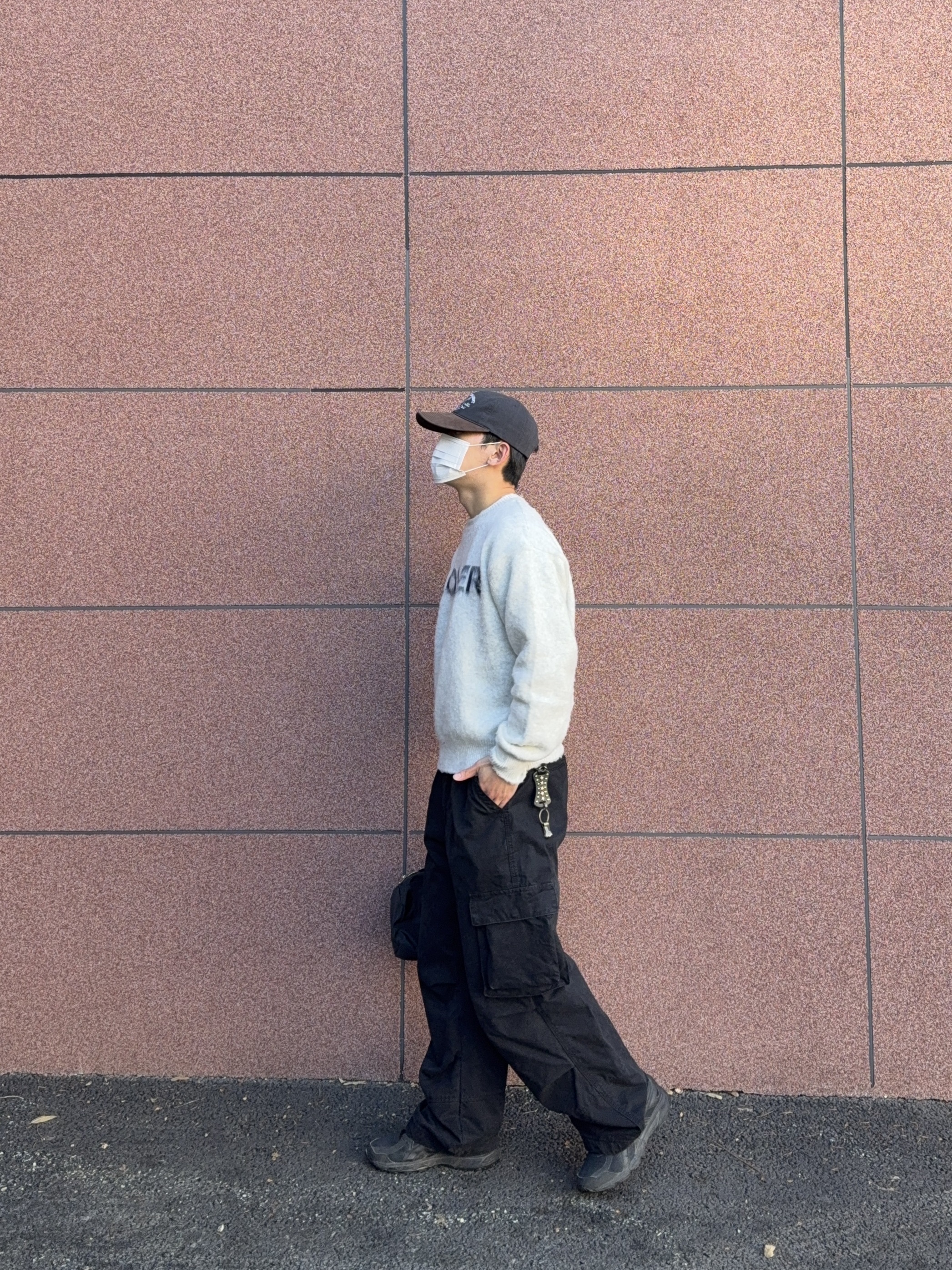 Asics Jog 100 T Black - 4E Extra Wide, Asics Jog 100 2 Black 착용 스타일 - 2