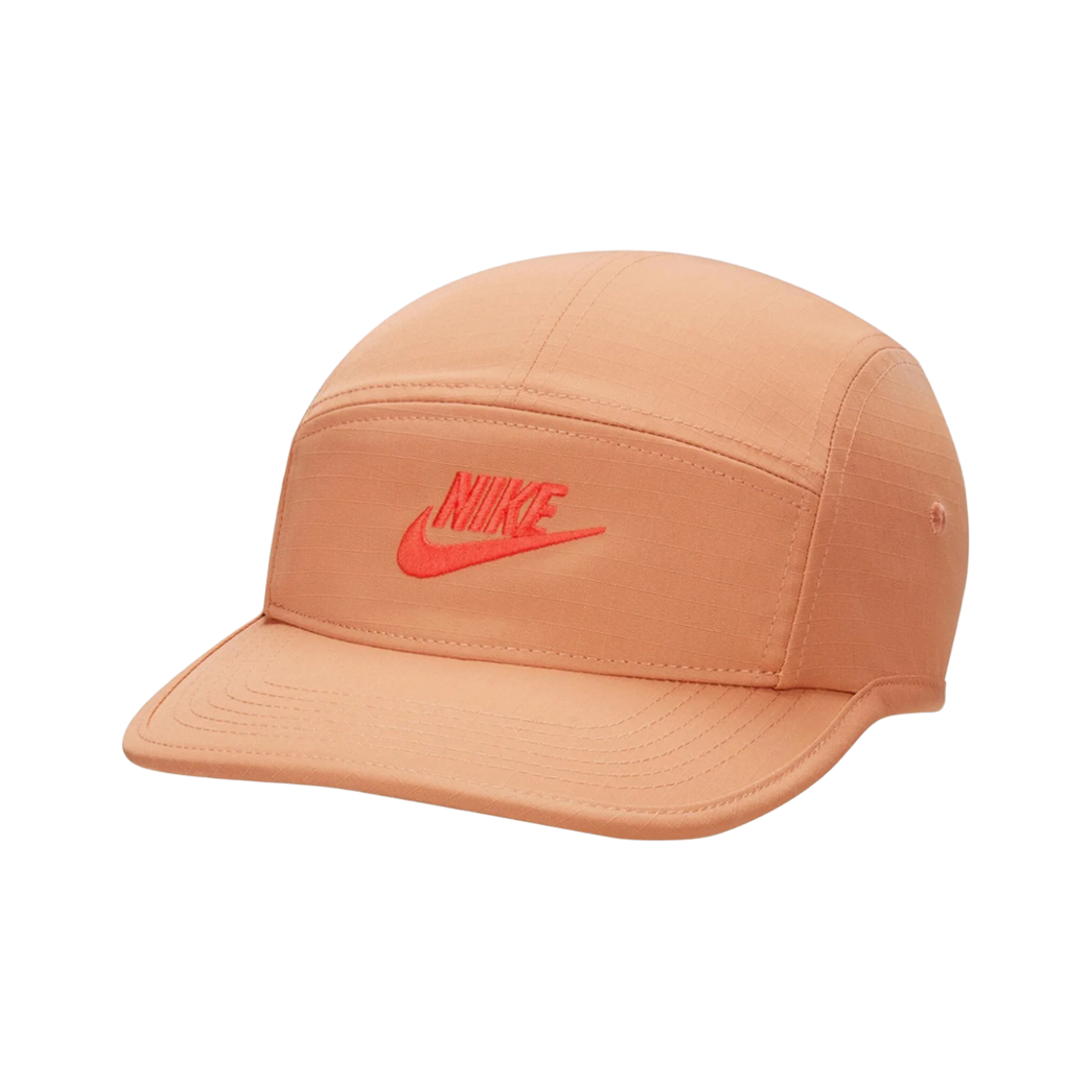 FB5366-225 Nike Fly Unstructured Futura Cap Amber Brown Bright Crimson