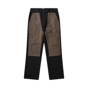 ROA Fomes Double Knee Washed Canvas Pants Black Grey