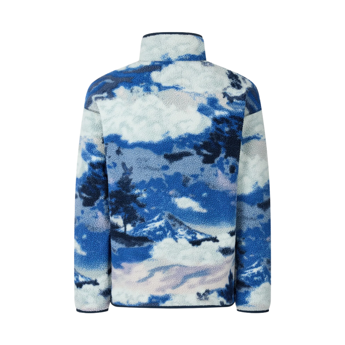 컬럼비아 헬베시아 II 프린티드 하프 스냅 플리스 풀오버 컬리지에이트 네이비(Columbia Helvetia II Printed Half Snap Fleece Pullover Collegiate Navy) - 2