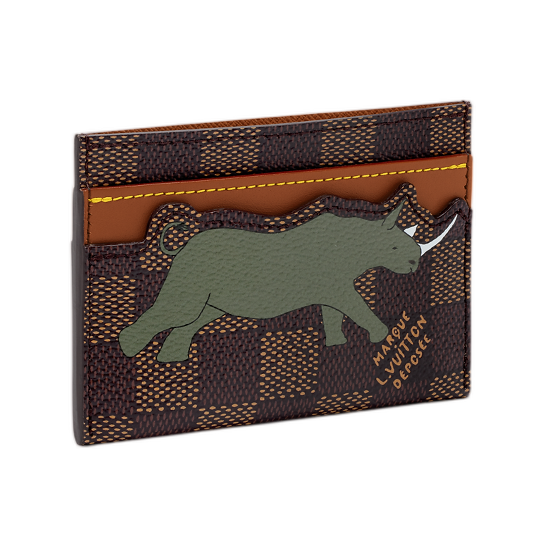 루이비통 x 다즐링 리미티드 더블 카드 홀더 브라운(Louis Vuitton x The Darjeeling Limited Double Card Holder Brown) - 2