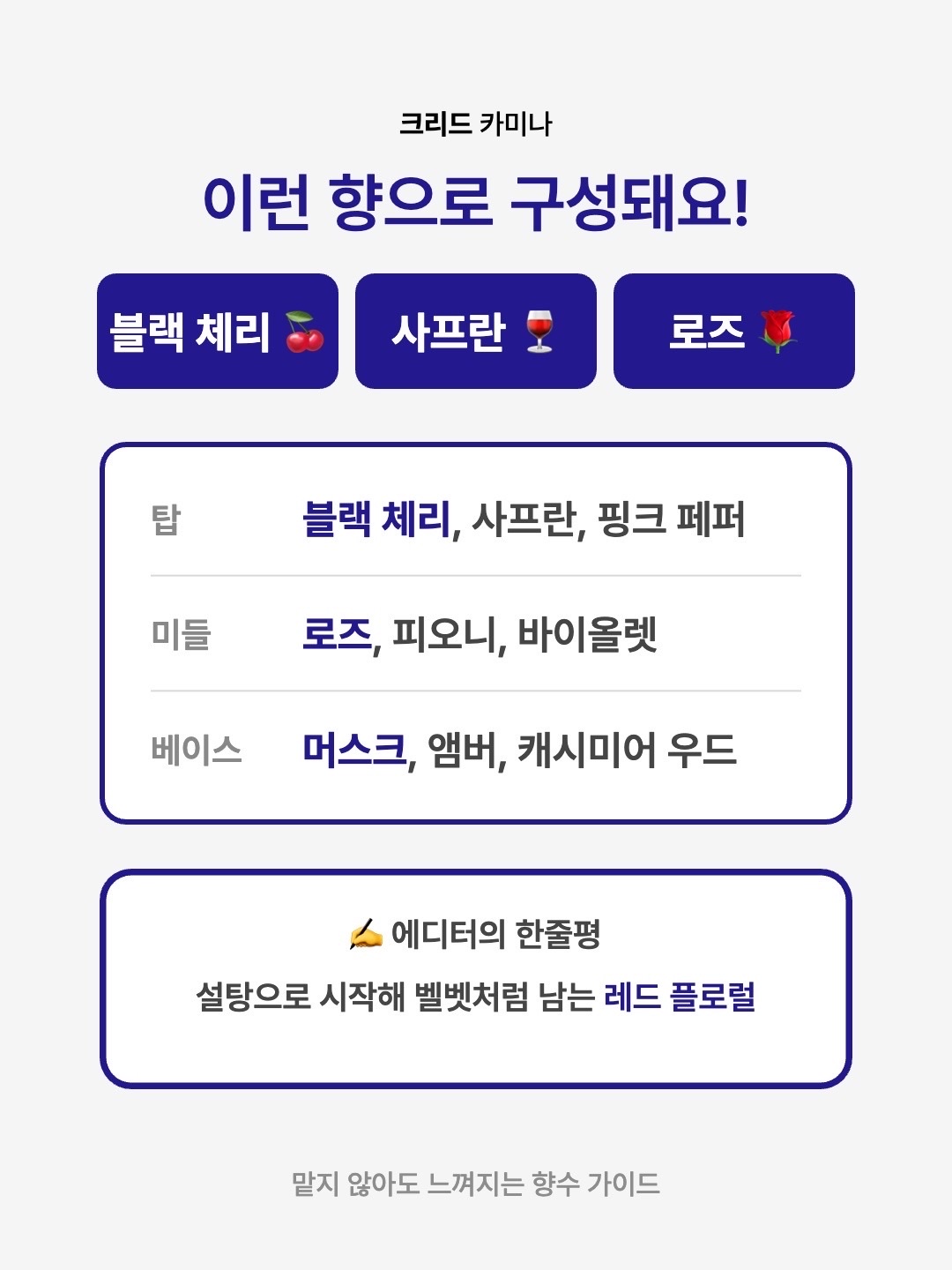 Creed Carmina Eau De Parfum 30ml, Creed Carmina Eau De Parfum 75ml 착용 스타일 - 3