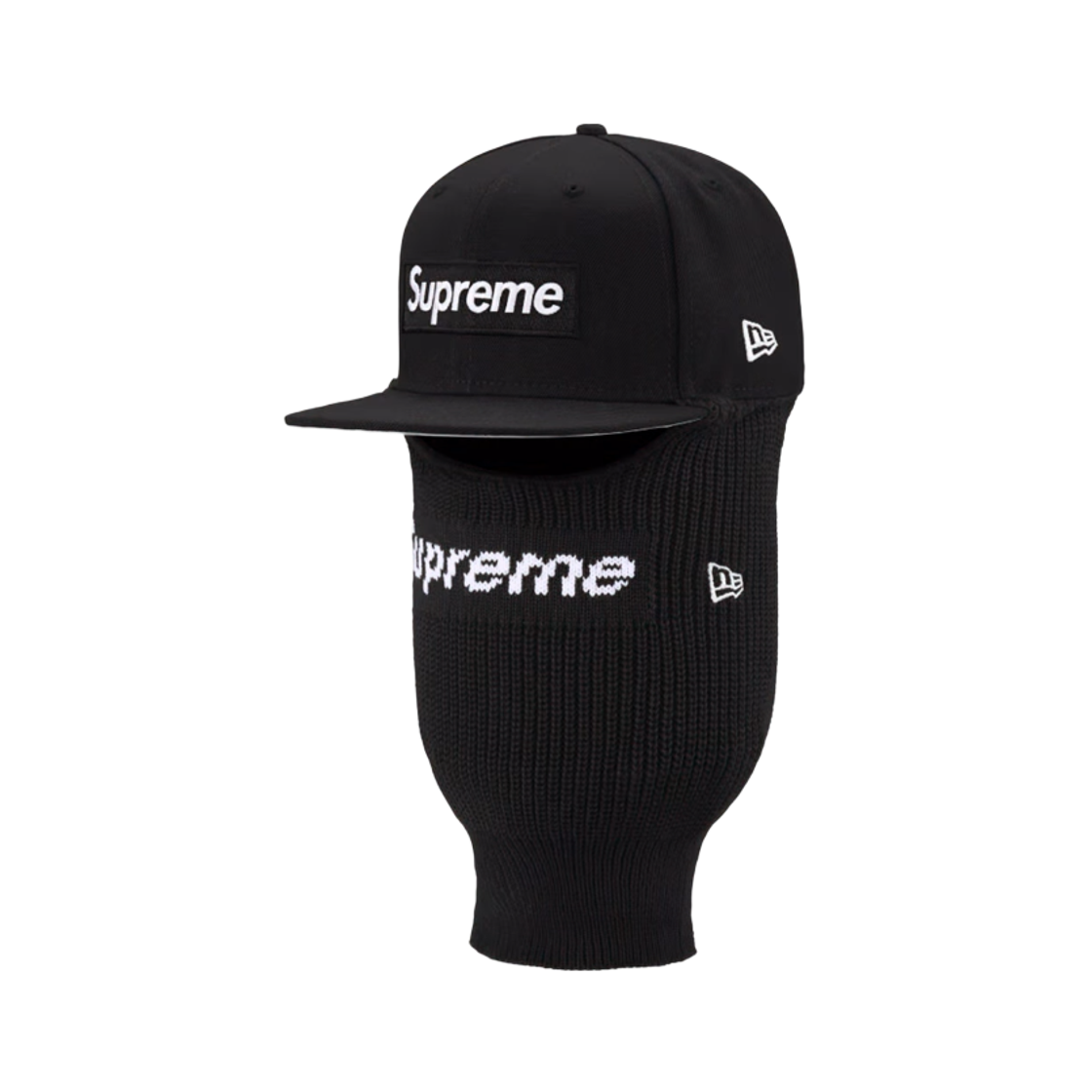 슈프림 × 뉴에라 박스 로고 바라클라바 블랙 - 25FW(Supreme x New Era Box Logo Balaclava Black - 25FW)