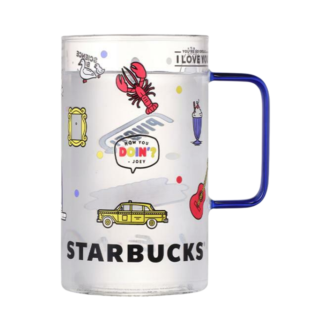 스타벅스 x 프렌즈 시온 글라스 503ml(Starbucks x Friends Xion Glass 503ml) - 3