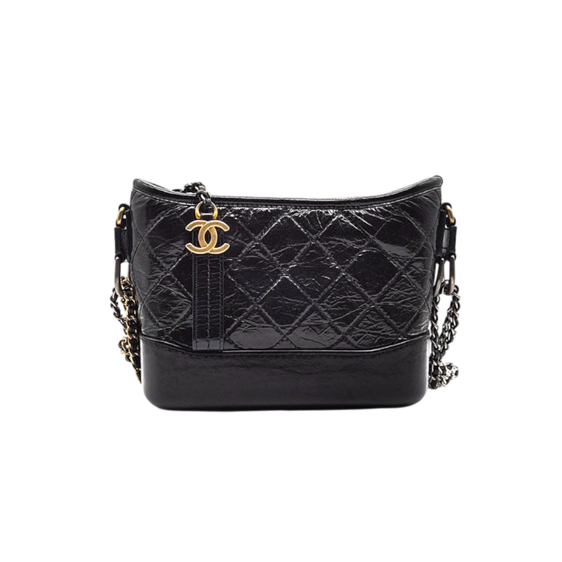 샤넬 페이던트 가브리엘 호보백 스몰 L136657(Chanel Patent Gabrielle Small Hobo Bag L136657)