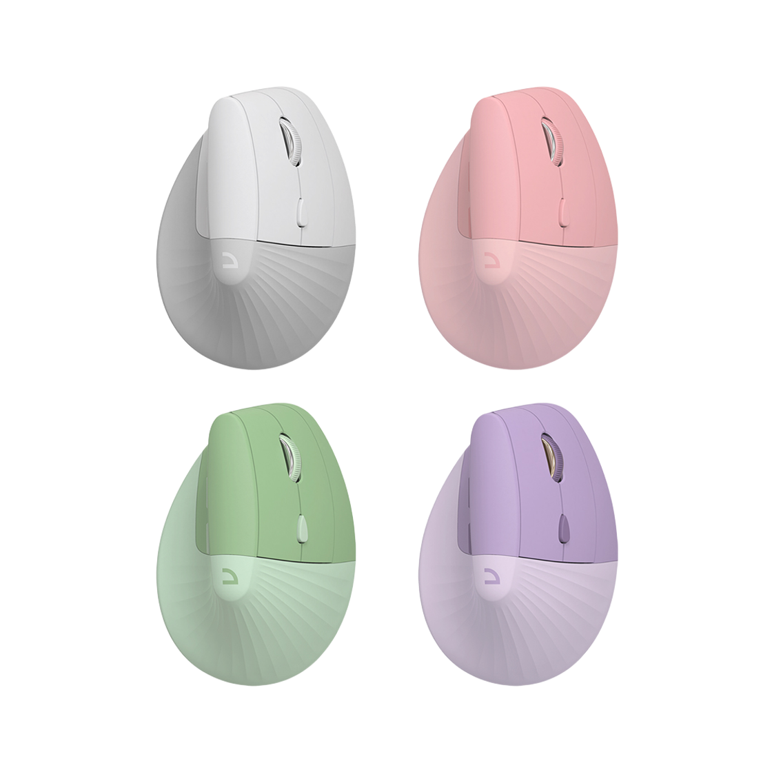 WEM60 ABKO WEM60 Wireless Bluetooth Ergonomics Vertical Low Noise Mouse