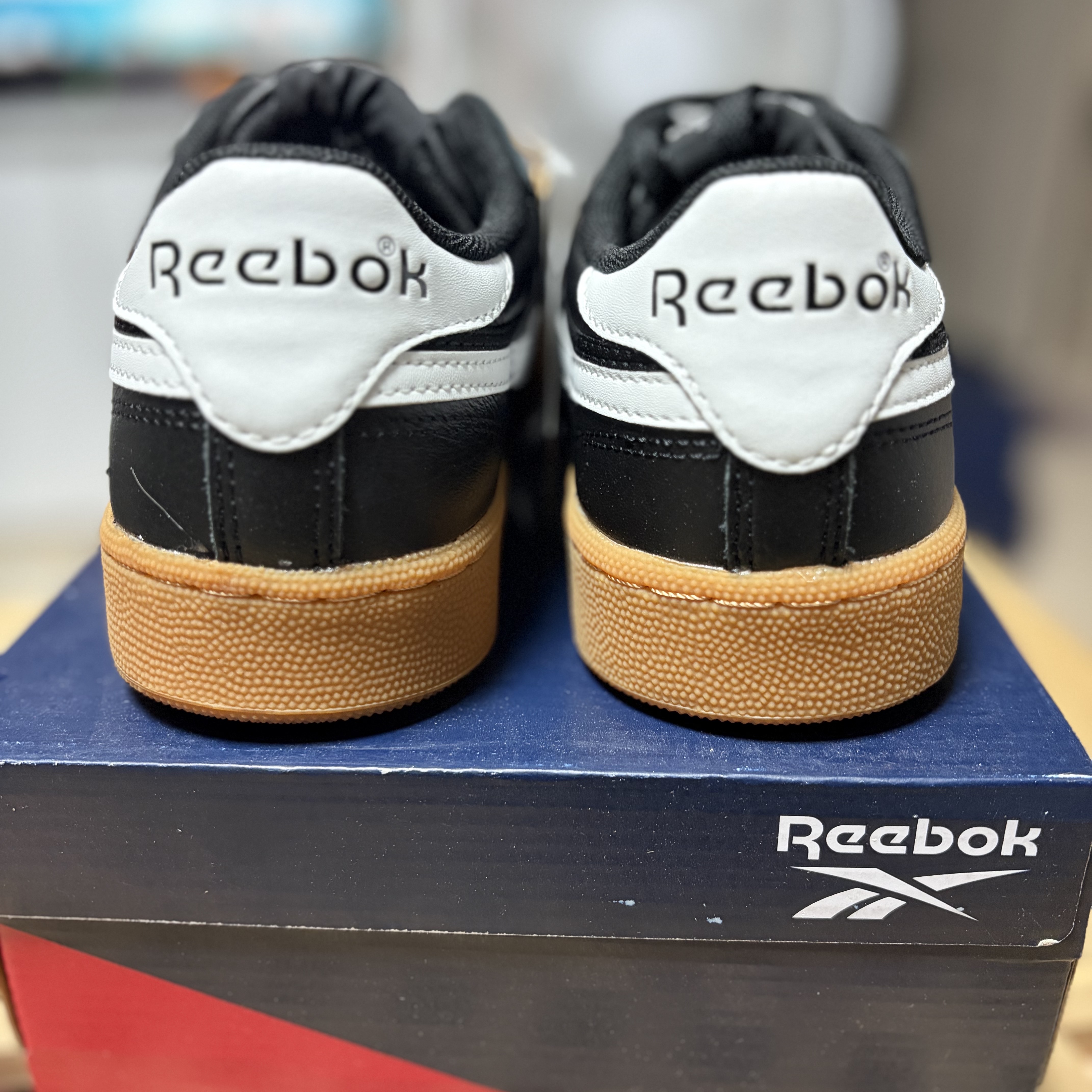 Reebok Club C Revenge Vintage Black White 착용 스타일 - 5