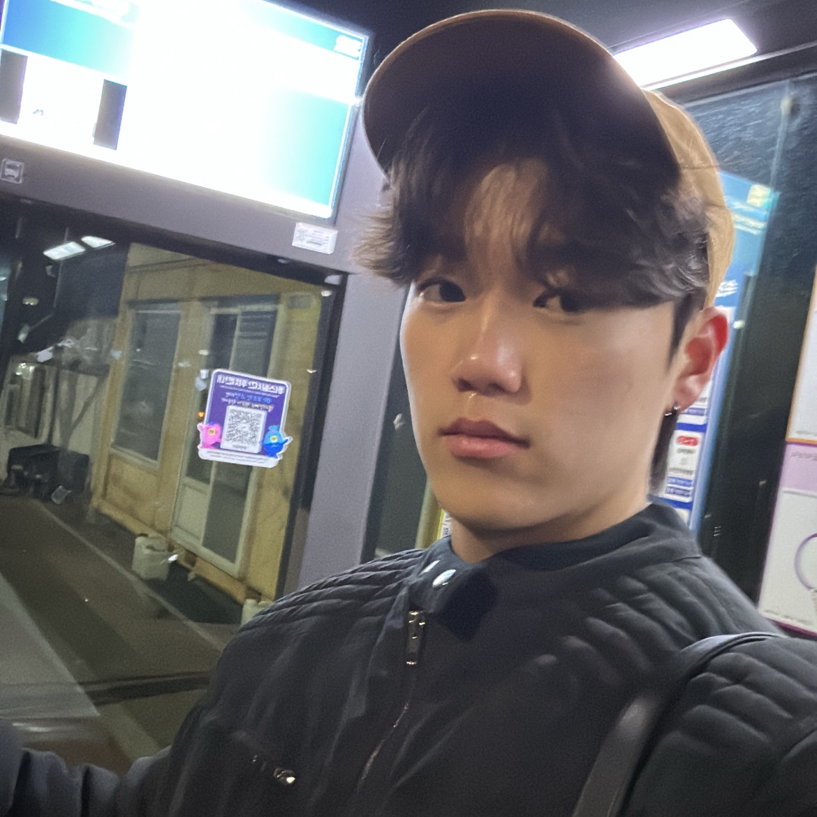 Carhartt Canvas Cap Carhartt Brown 착용 스타일 - 2