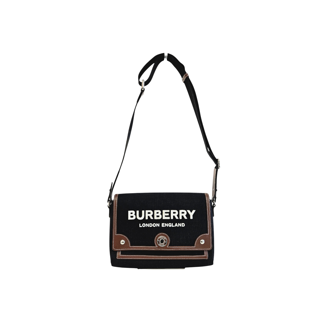 ITI9AUIMTQUD Burberry Horseferry Canvas Note Crossbody Bag