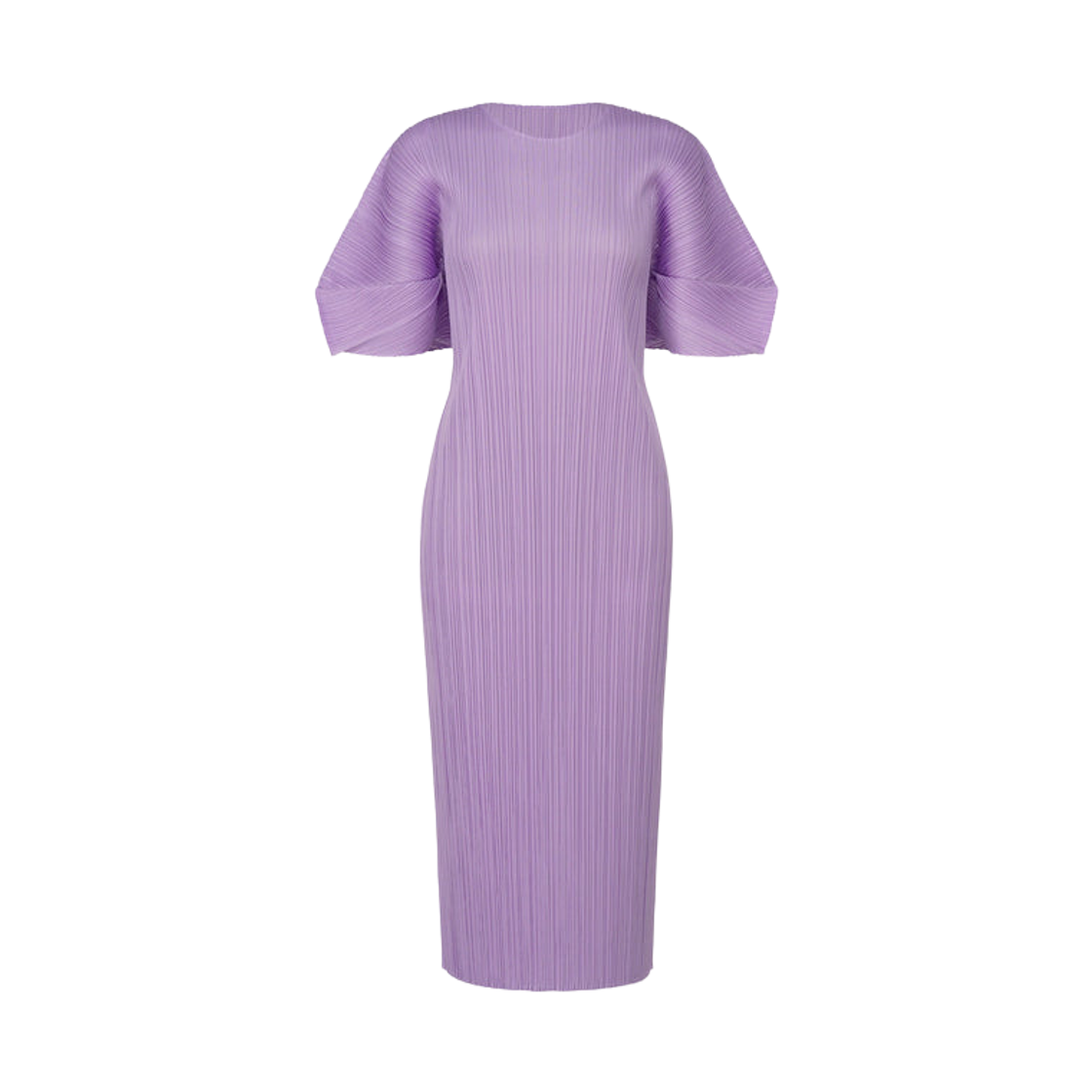 PP56-JH146-85 (W) Pleats Please Issey Miyake MC April Dress Lilac