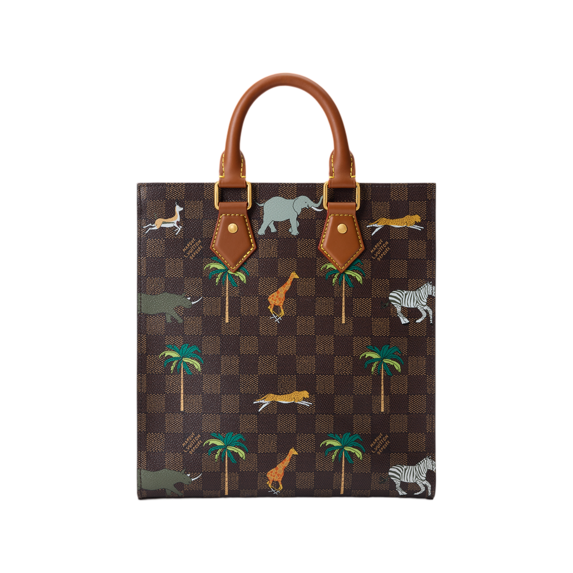 루이비통 x 다즐링 리미티드 미니 삭 플랫 브라운(Louis Vuitton x The Darjeeling Limited Mini Sac Plat Brown) - 3