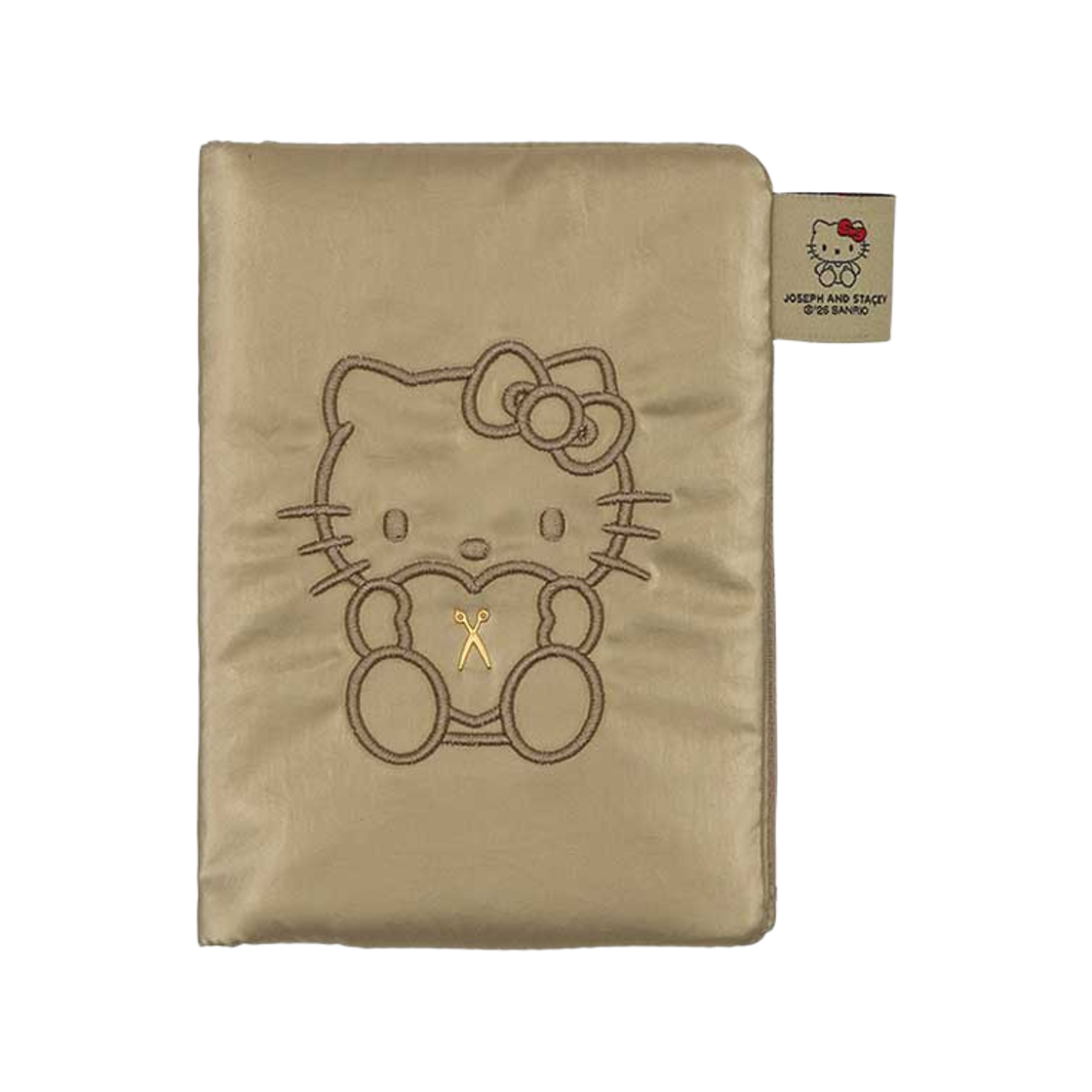 조셉앤스테이시 슬릭 트래블 월렛 헬로 키티 골드(Joseph&Stacey Sleek Travel Wallet Hello Kitty Gold)
