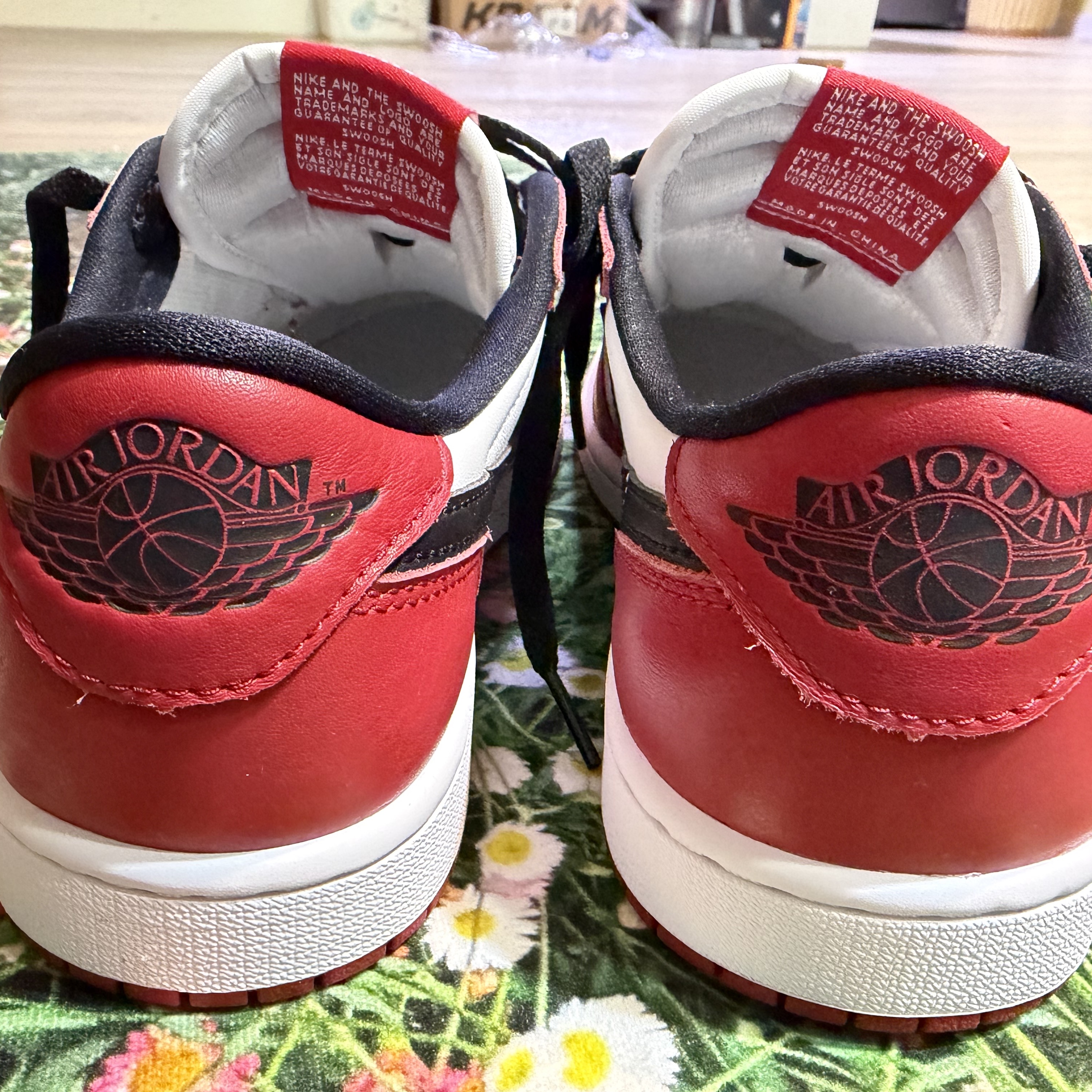Jordan 1 Retro Low OG Chicago 착용 스타일 - 2