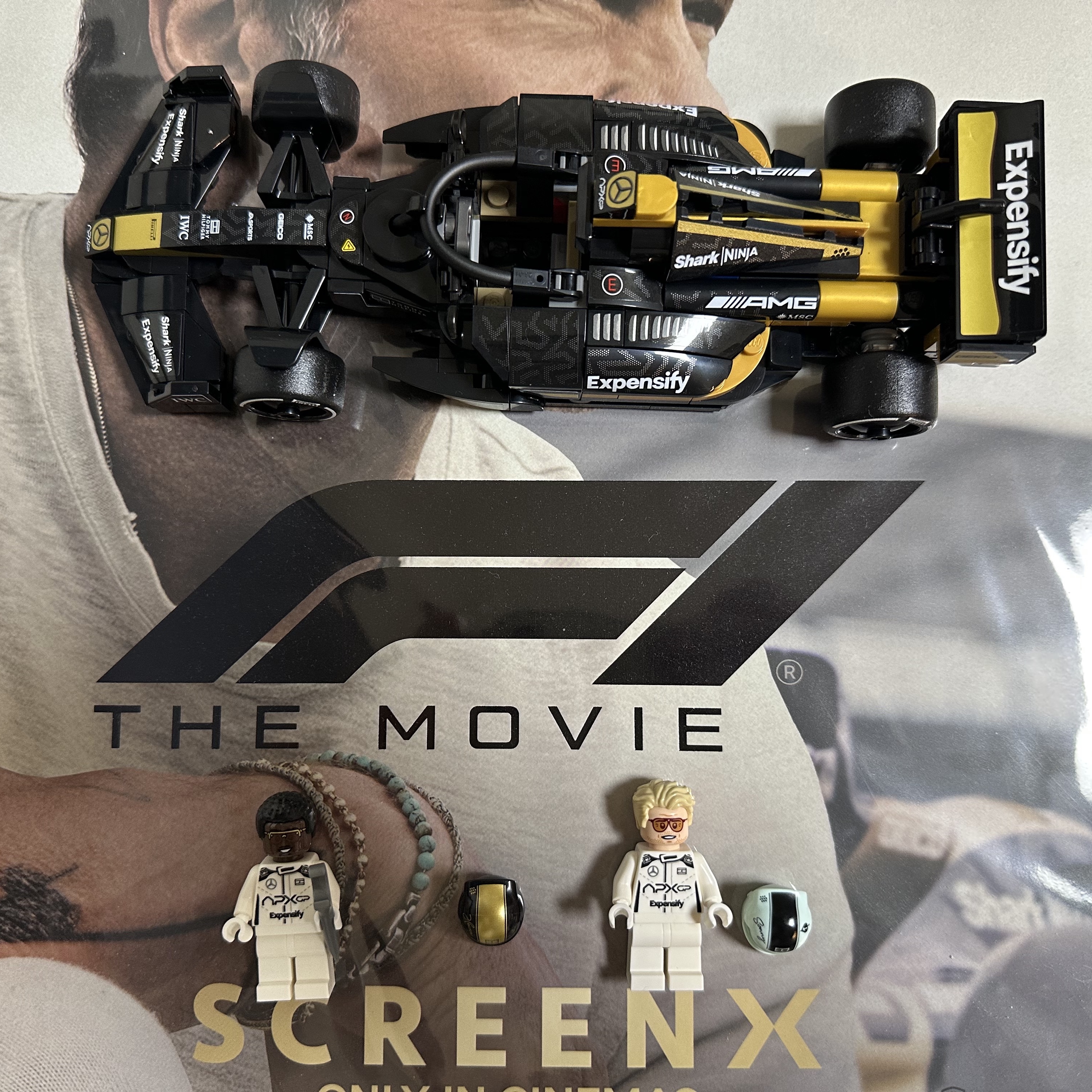 Lego Speed Champions APXGP Team Race Car from F1 The Movie 착용 스타일 - 1