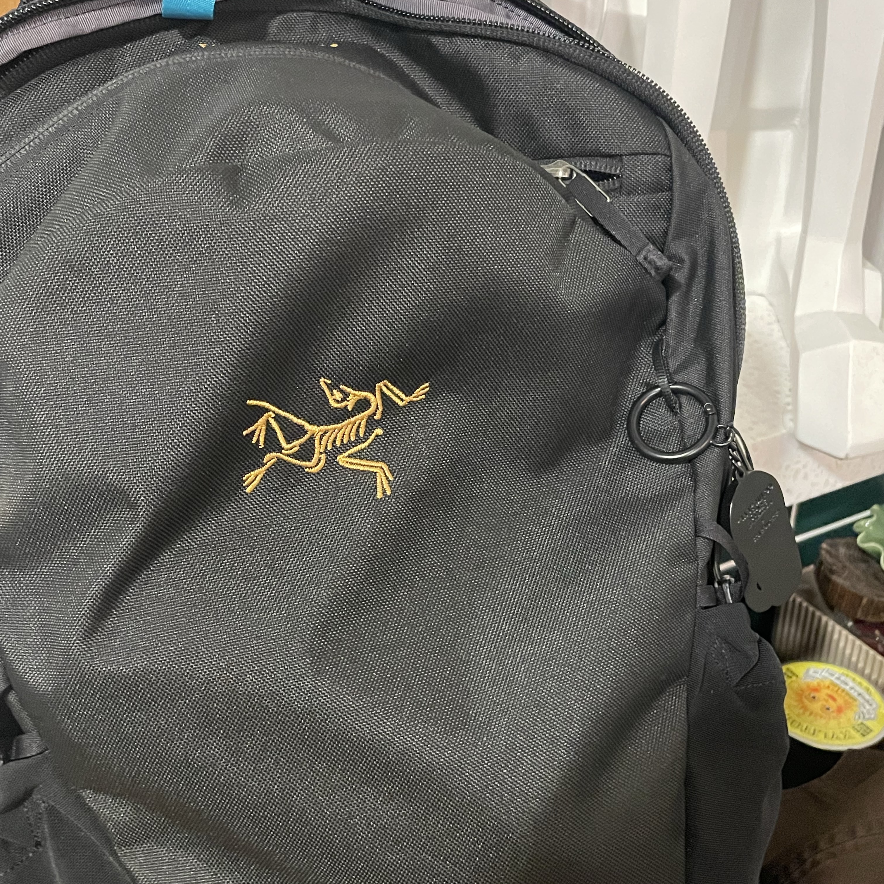Arc'teryx Mantis 16 Backpack Black 착용 스타일