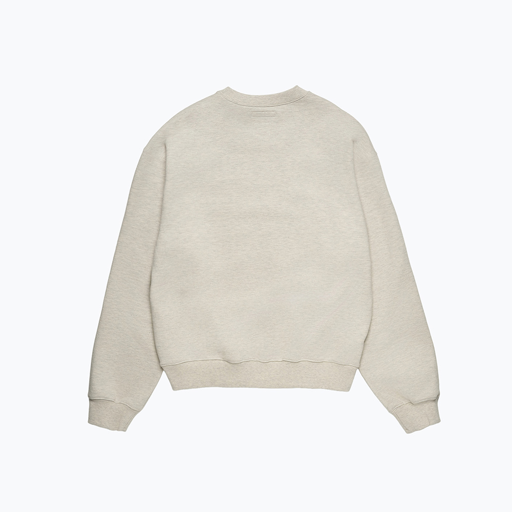 나이스웨더 어패럴 시그니처 크루넥 오트밀 멜란지(Nice Weather Apparel Signature Crewneck Oatmeal Melange) - 2