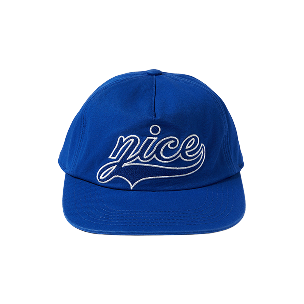 나이스웨더 어패럴 베이스볼 로고 5P 캡 블루(Nice Weather Apparel Baseball Logo 5P Cap Blue)